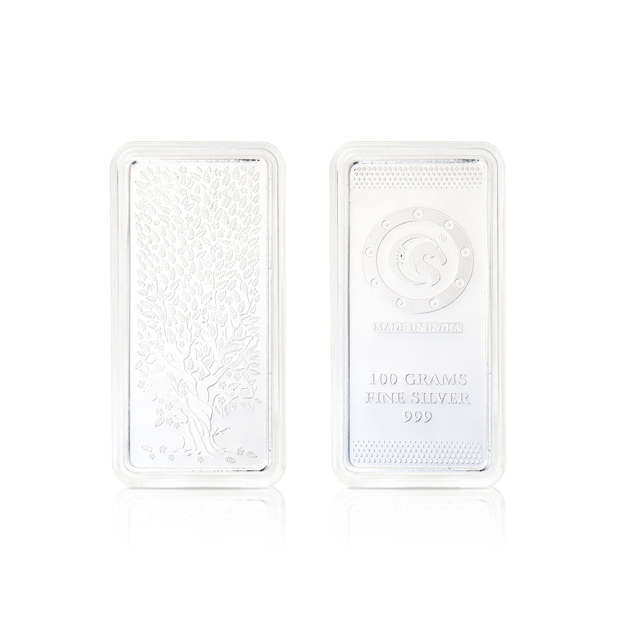 999 Silver Banyan Tree Bar 100g
