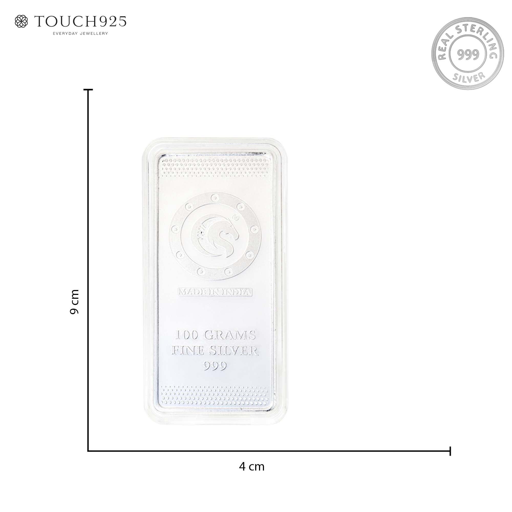 999 Silver Banyan Tree Bar 100g