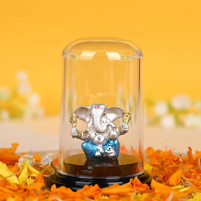 999 Silver Bal Ganesha Serenity Idol - Touch925