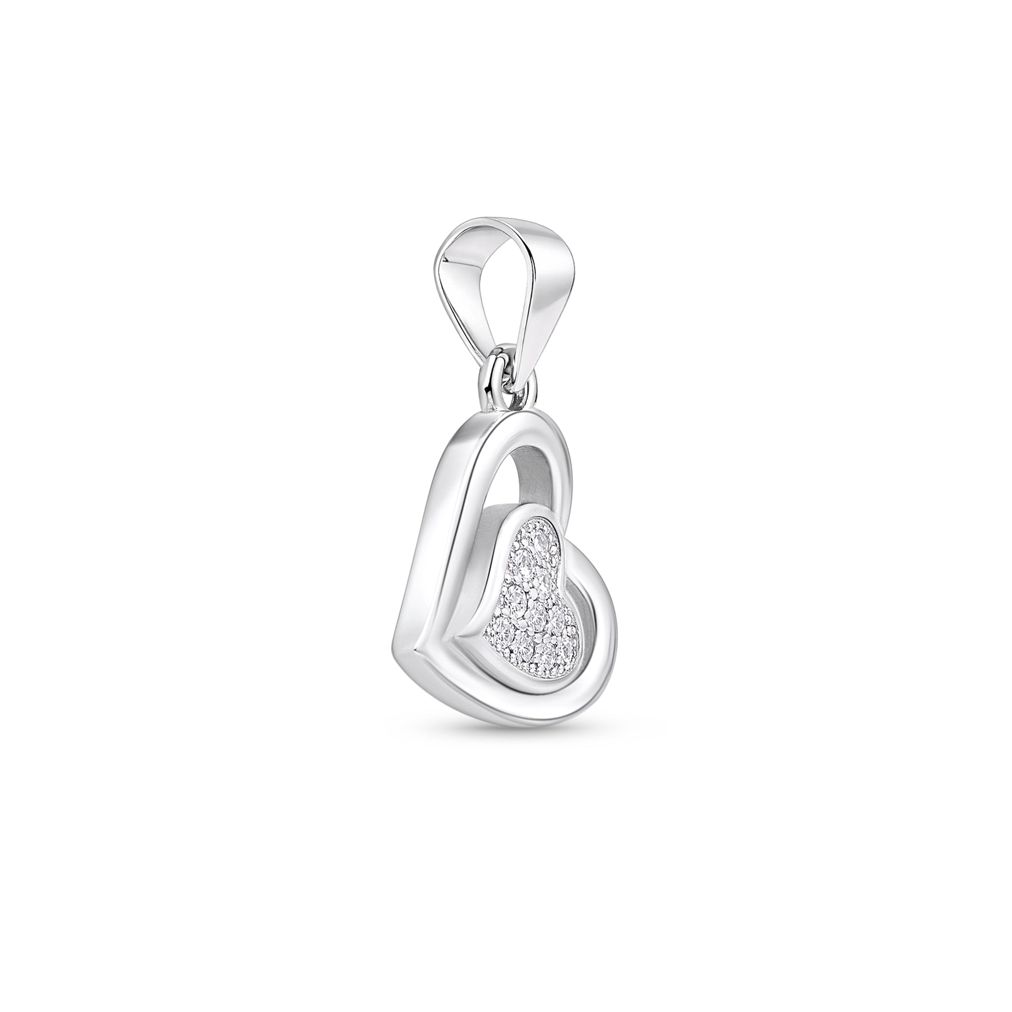Little Love Heart Silver Pendant
