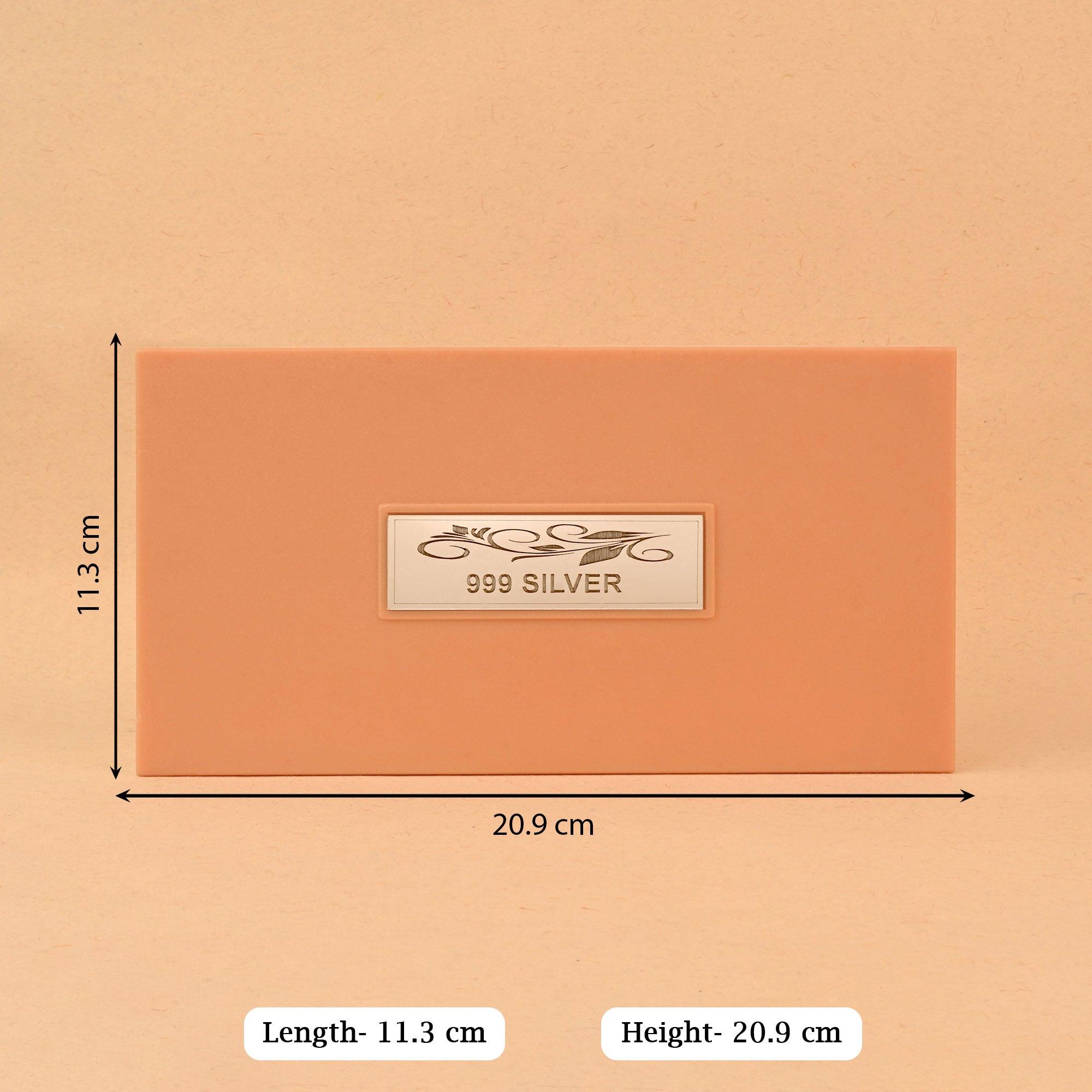 999 Silver Lakshmi Ganesh Saraswati Paduka Box