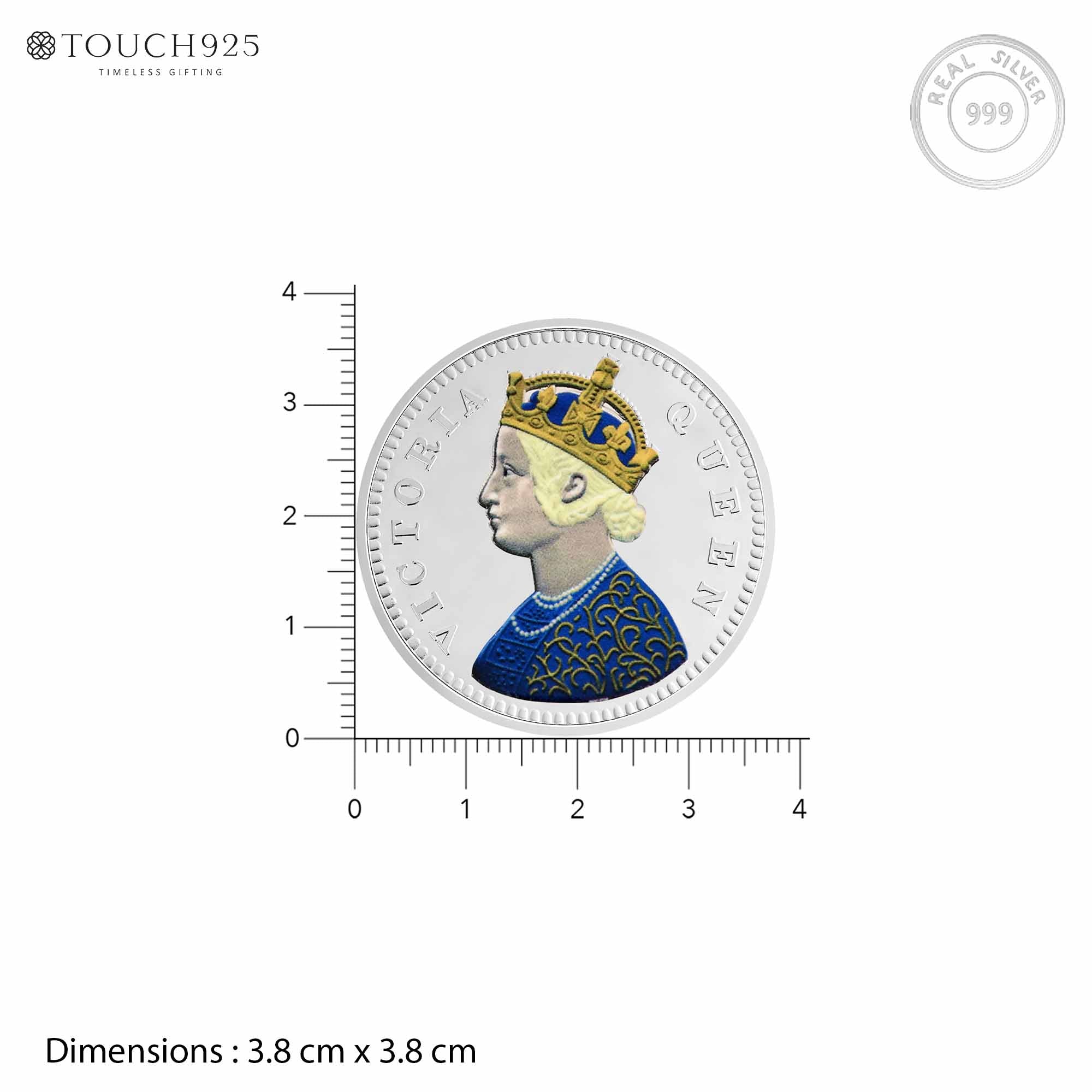 999 Silver 20g Queen Victoria Coin