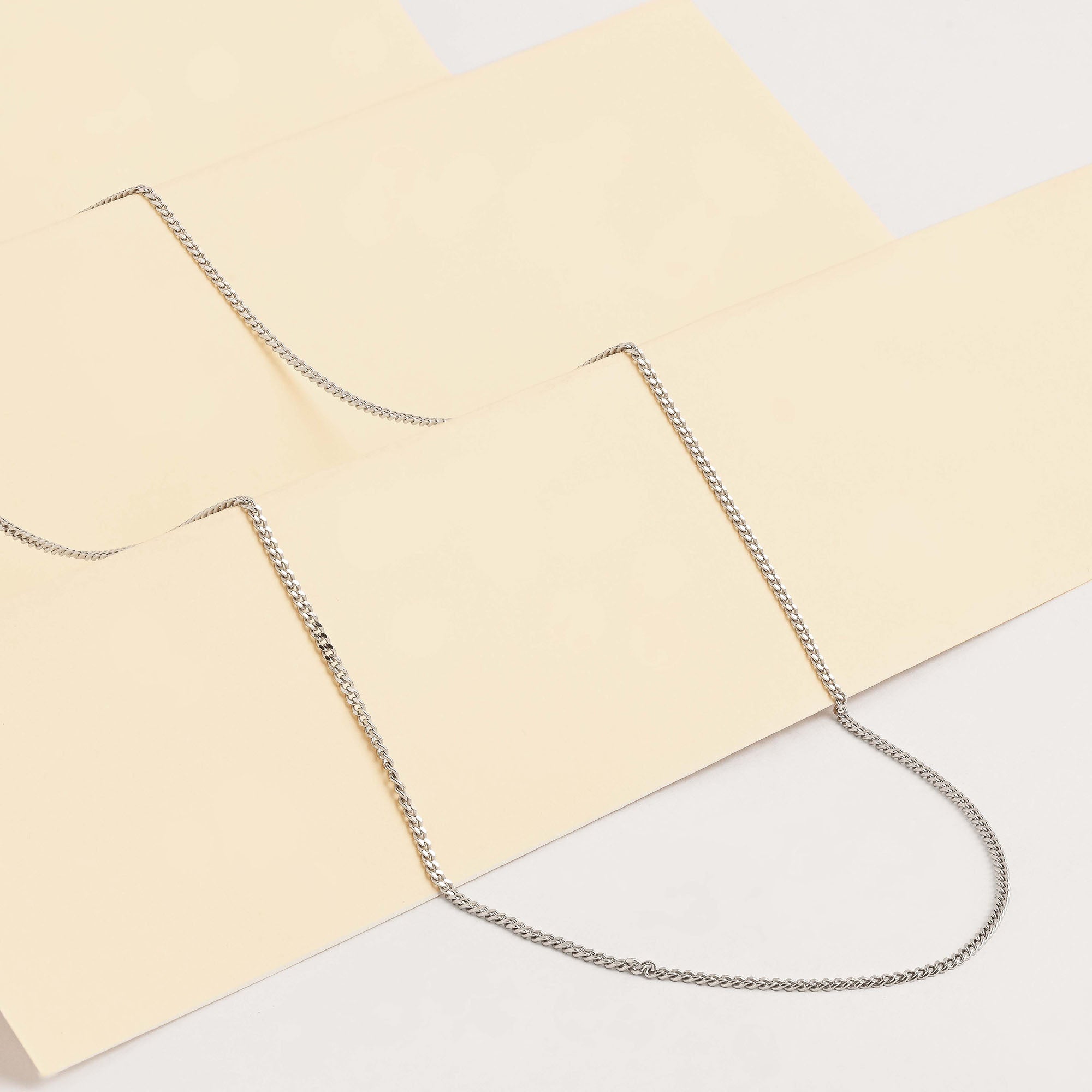 Classic Curb Sterling Silver Chain