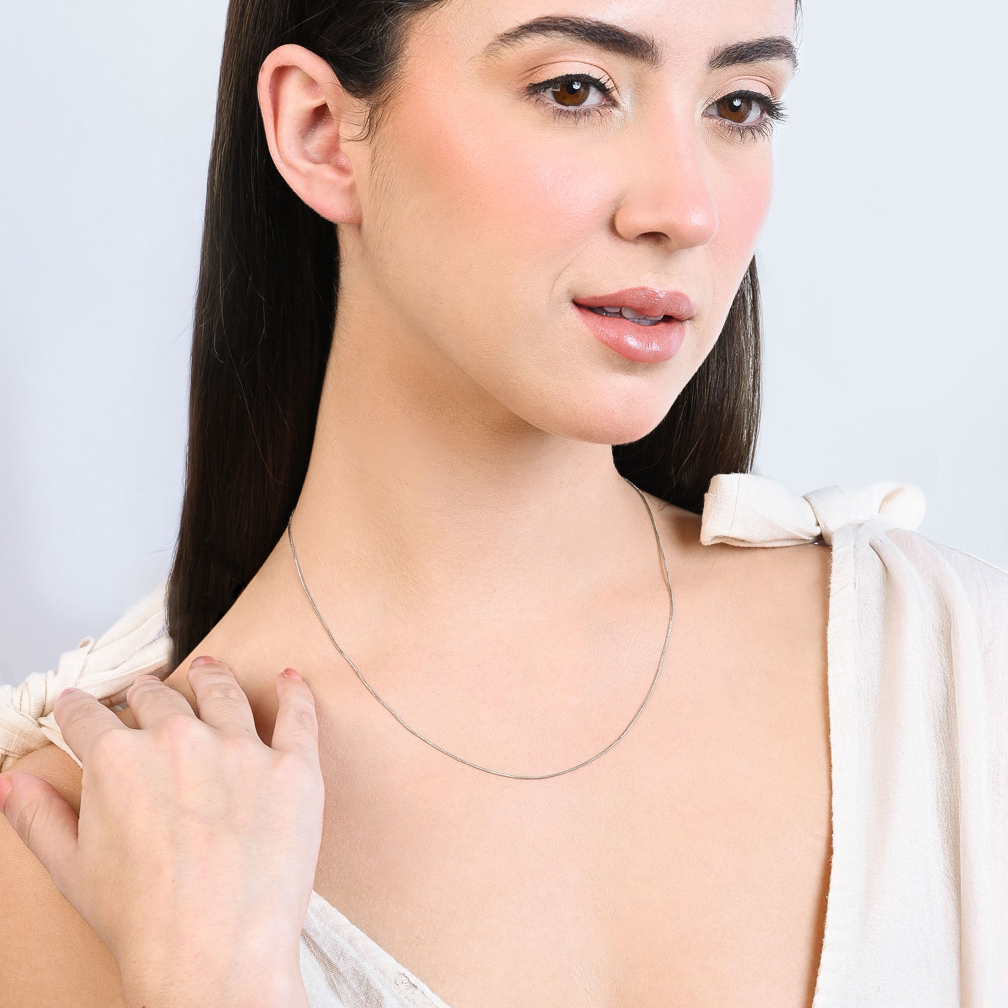 Classic Curb Sterling Silver Chain