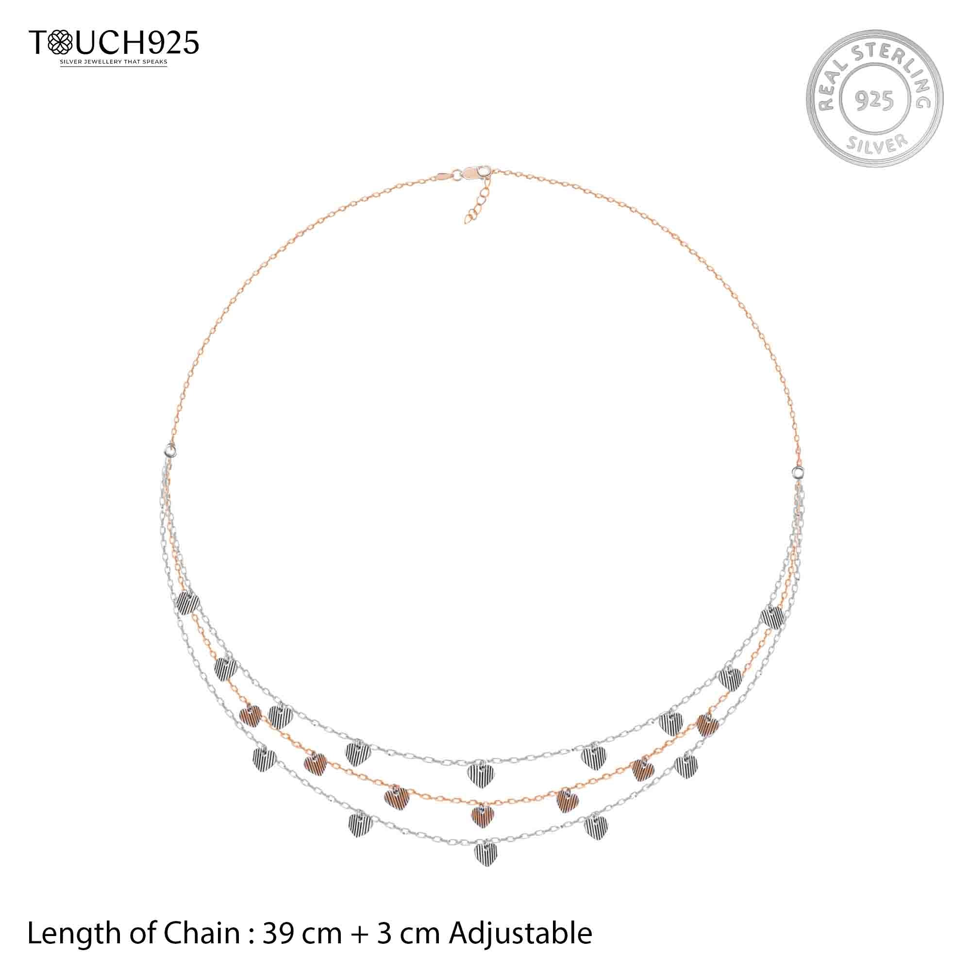 Layered Heart Necklace