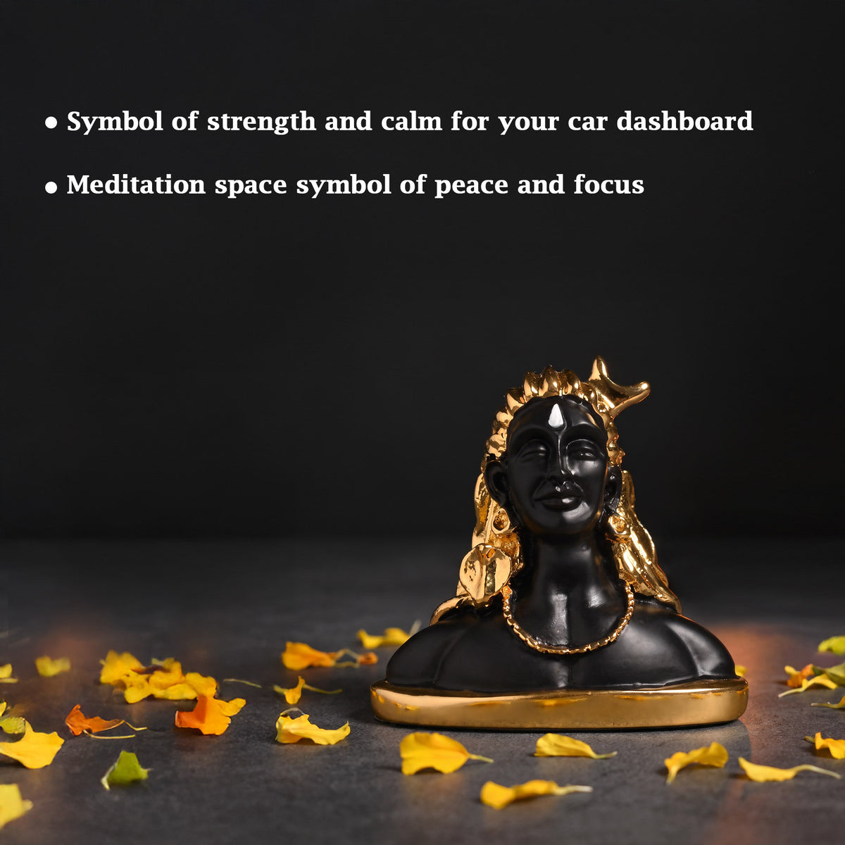 Adiyogi 24K Gold Plated Idol