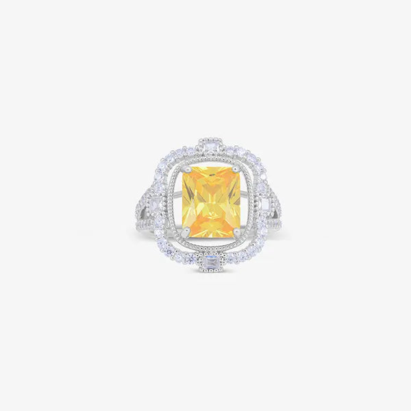 Sunburst Charm Ring