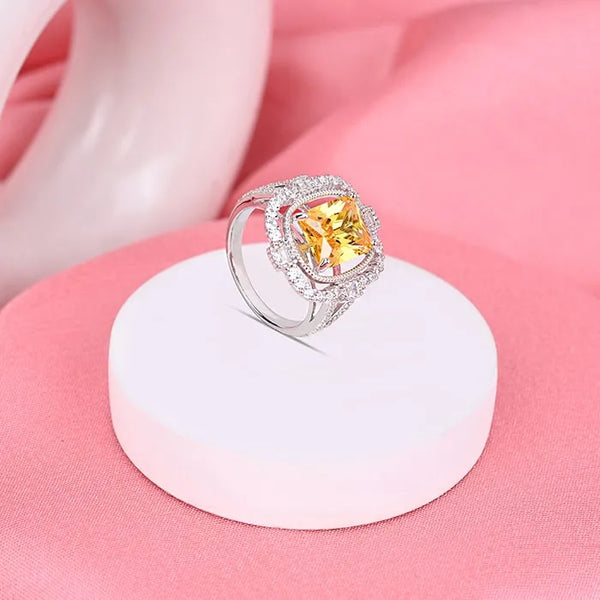 Sunburst Charm Ring - Touch925