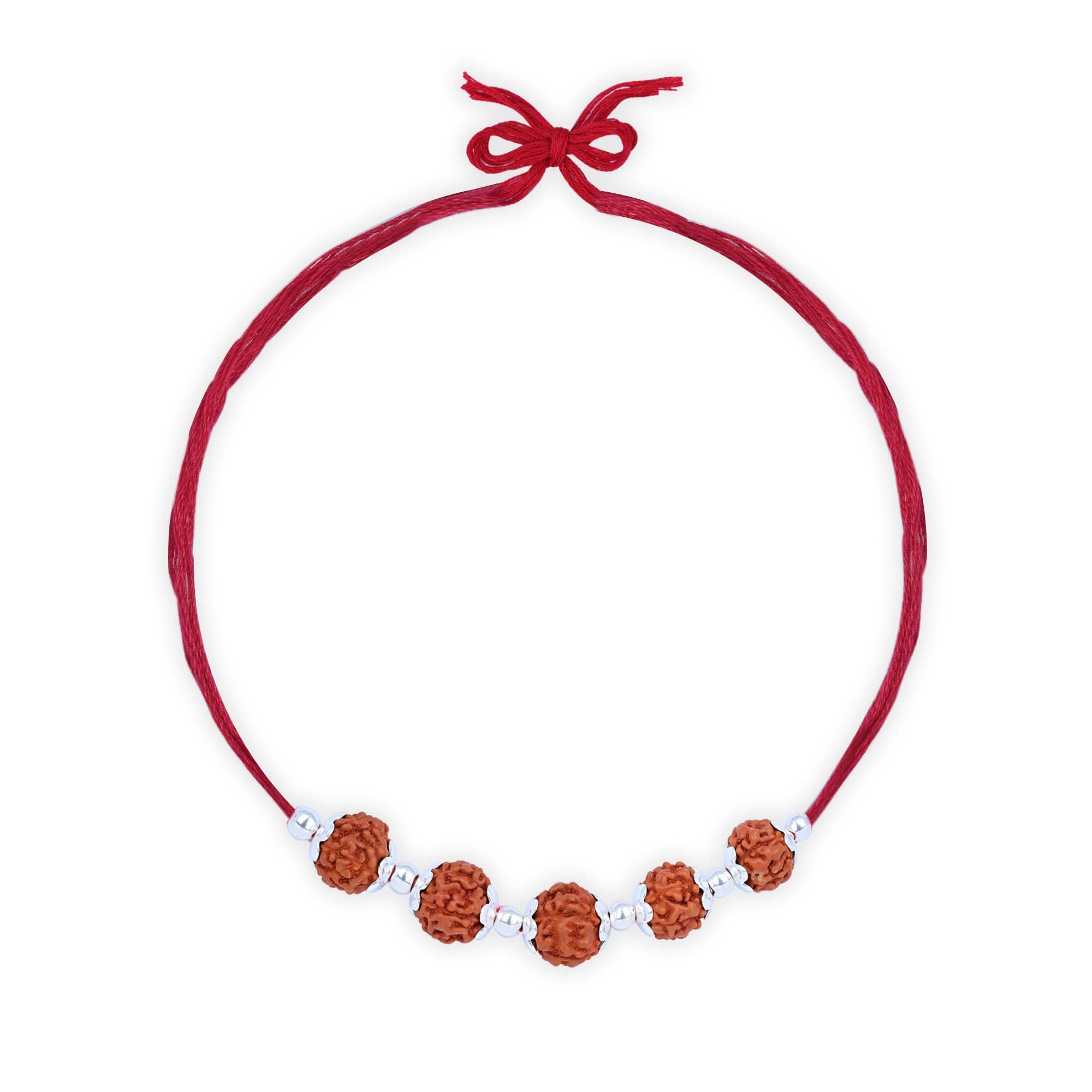 Panch Rudraksha Blessings Rakhi