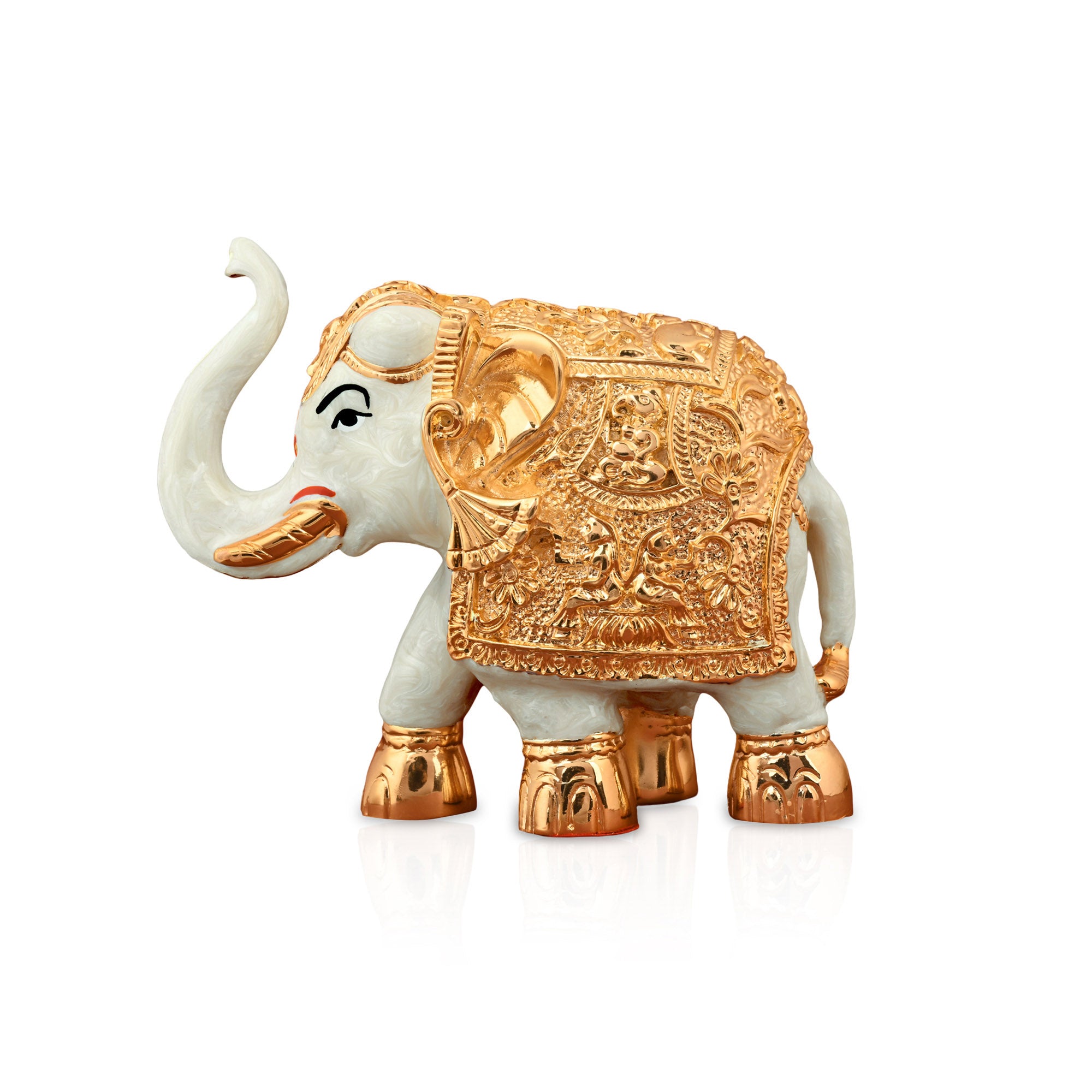 24K Gold Plated Elephant Showpiece