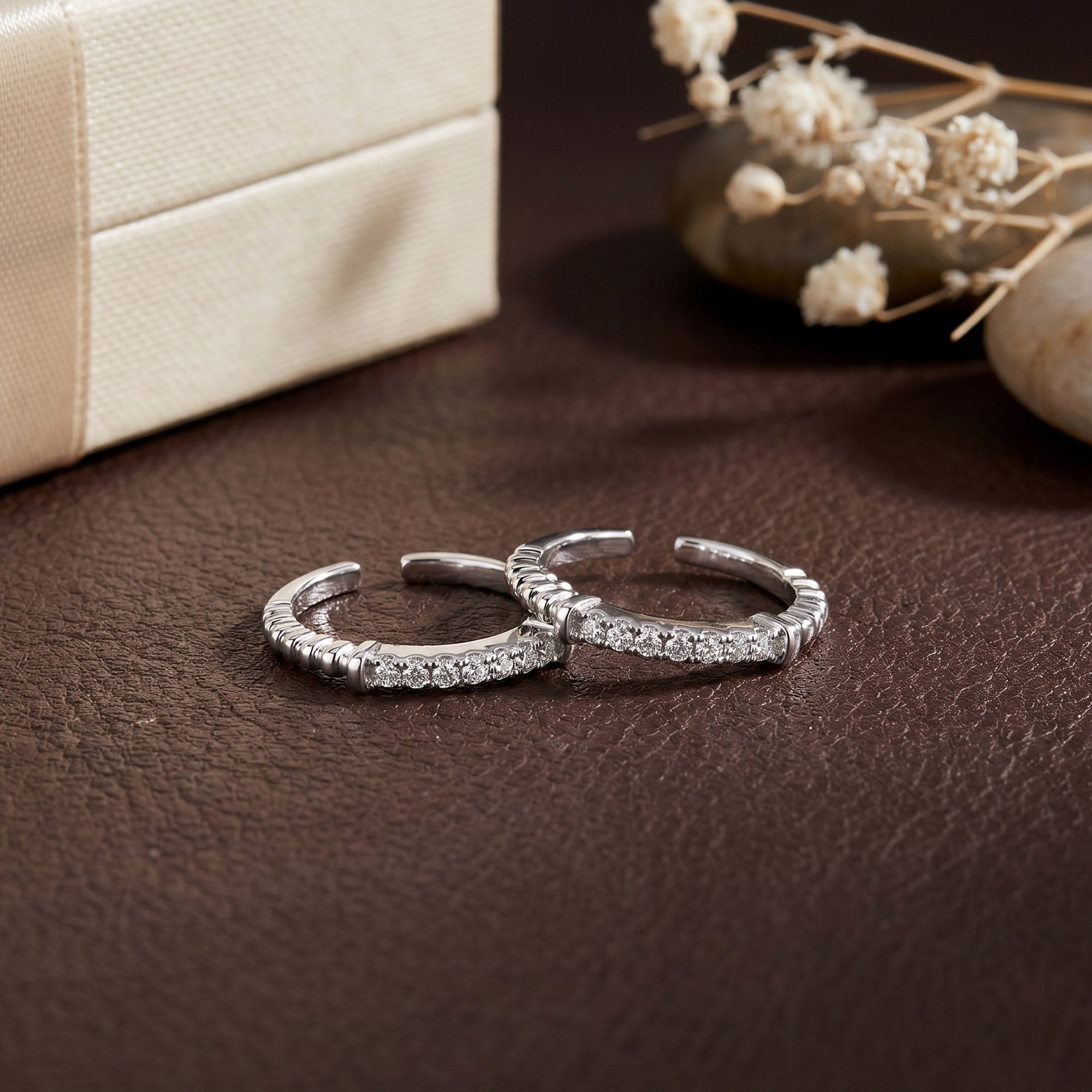 Crystal Toe Ring