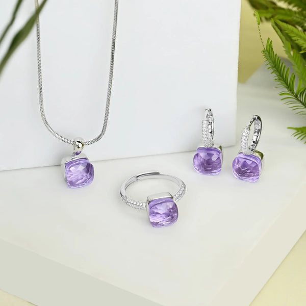 Amethyst Twilight Trio Set