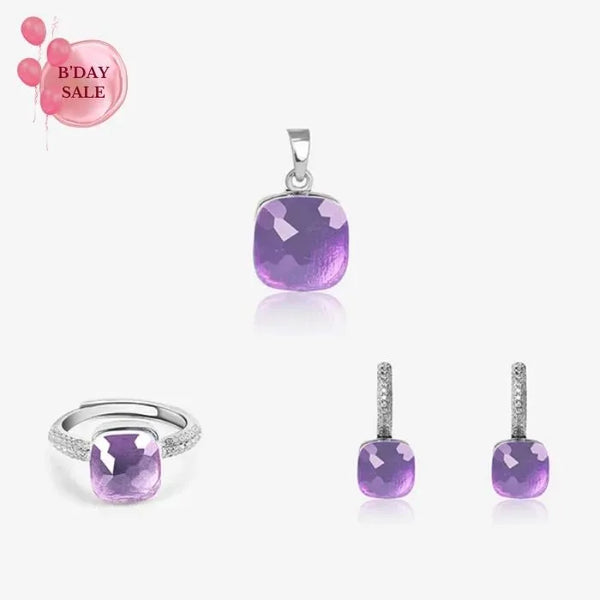 Amethyst Twilight Trio Set - Touch925