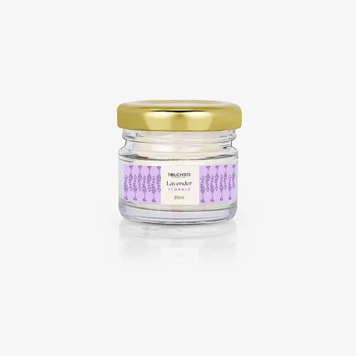 Lavender Floral Candle - Touch925