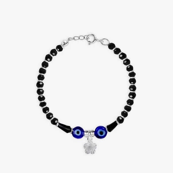 Evil Eye Flower Baby Anklet - Touch925