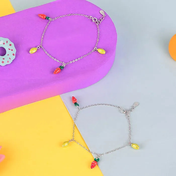Cute Vegetable Tiny Anklet - Touch925