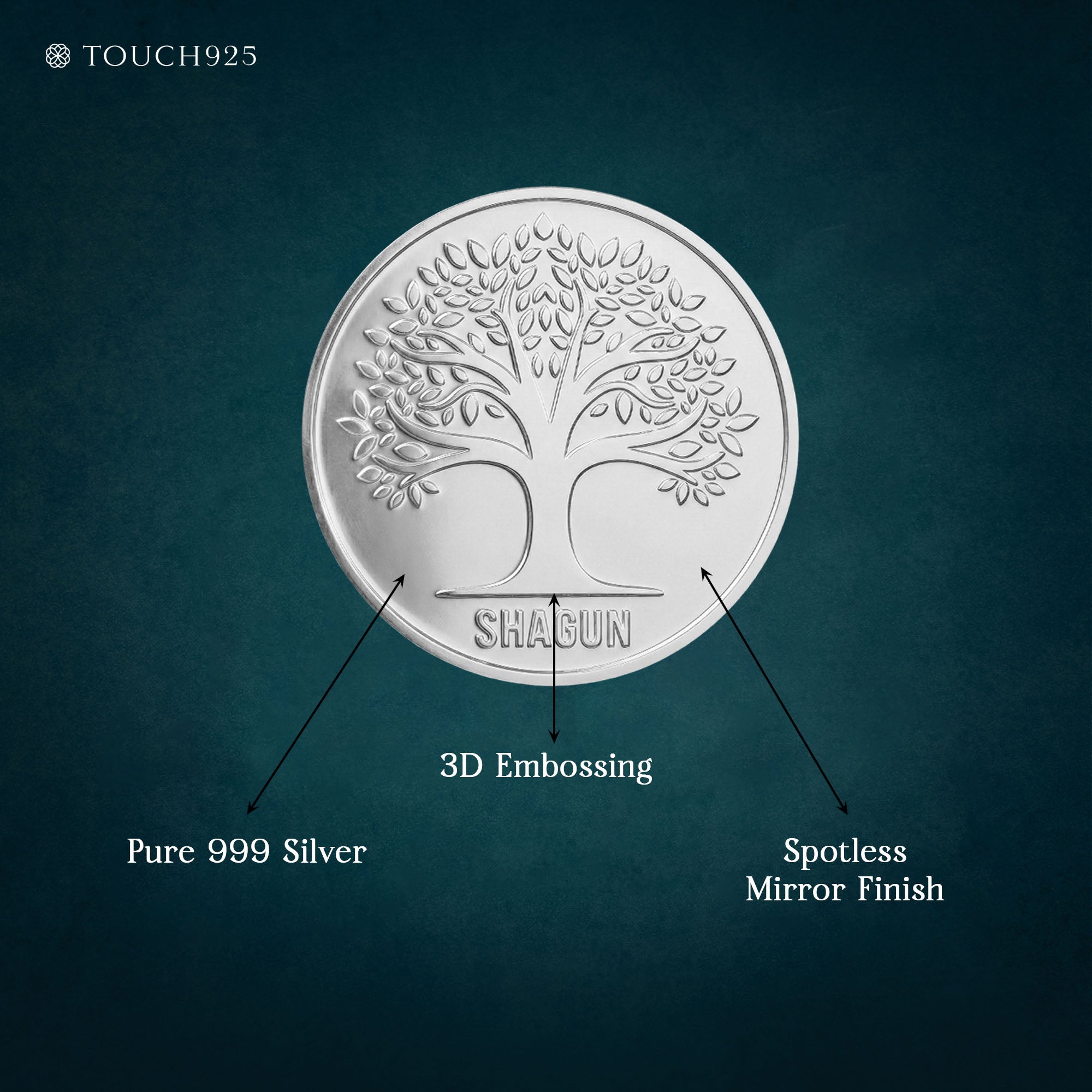 1g Banyan Tree 999 Silver Coin