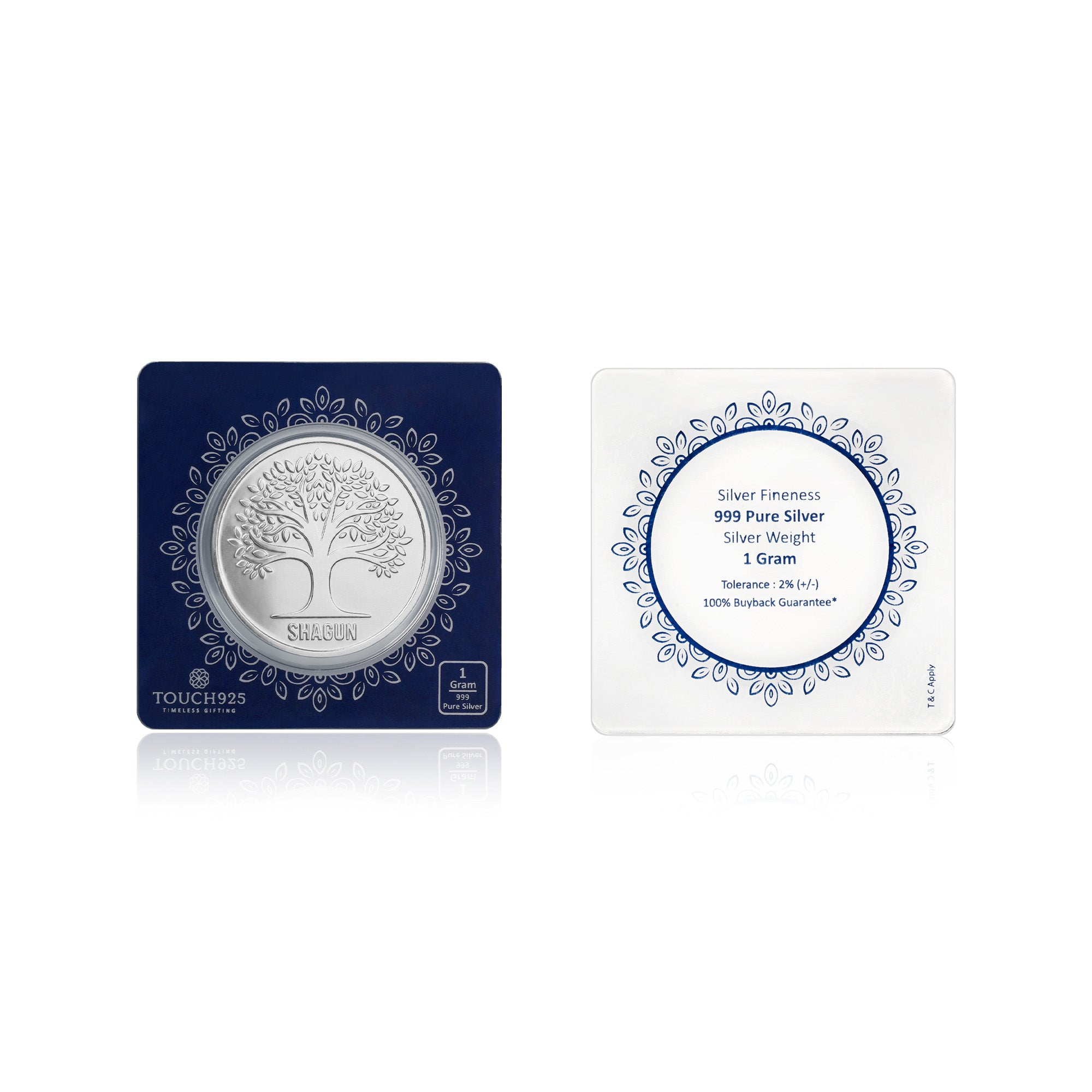 1g Banyan Tree 999 Silver Coin