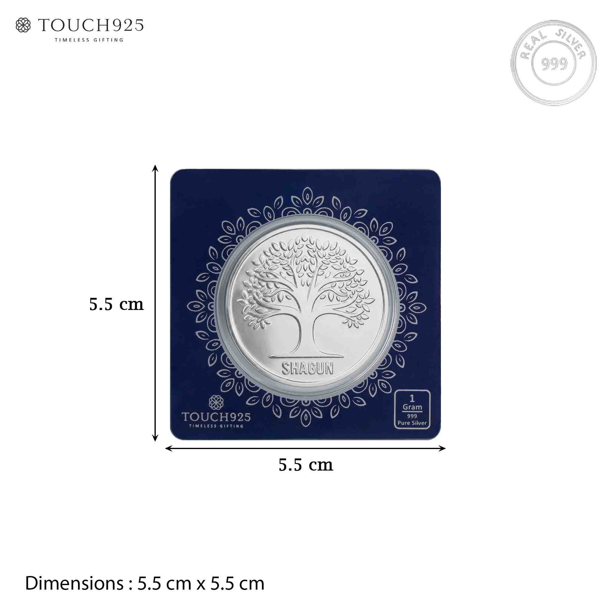 1g Banyan Tree 999 Silver Coin