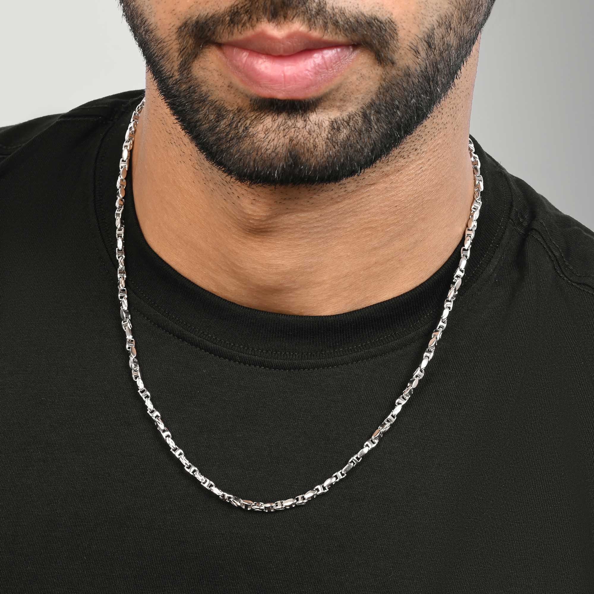 Matrix Link Silver Chain