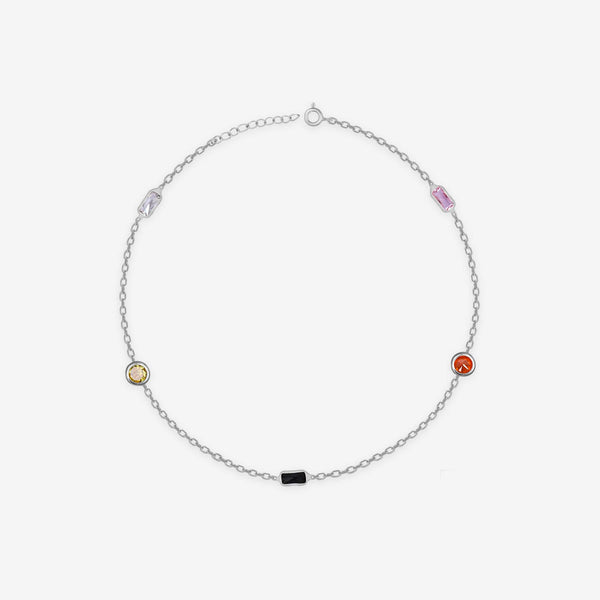Shimmer Bead Anklet
