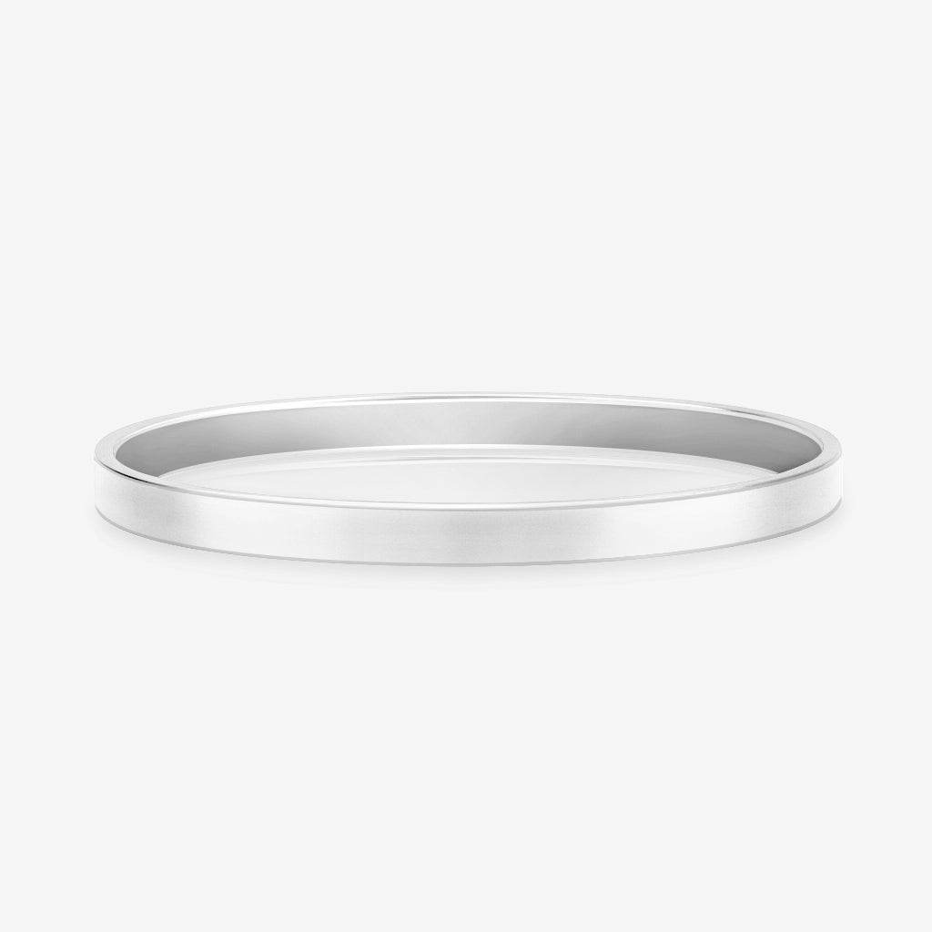 Sleek Men’s Silver Bracelet