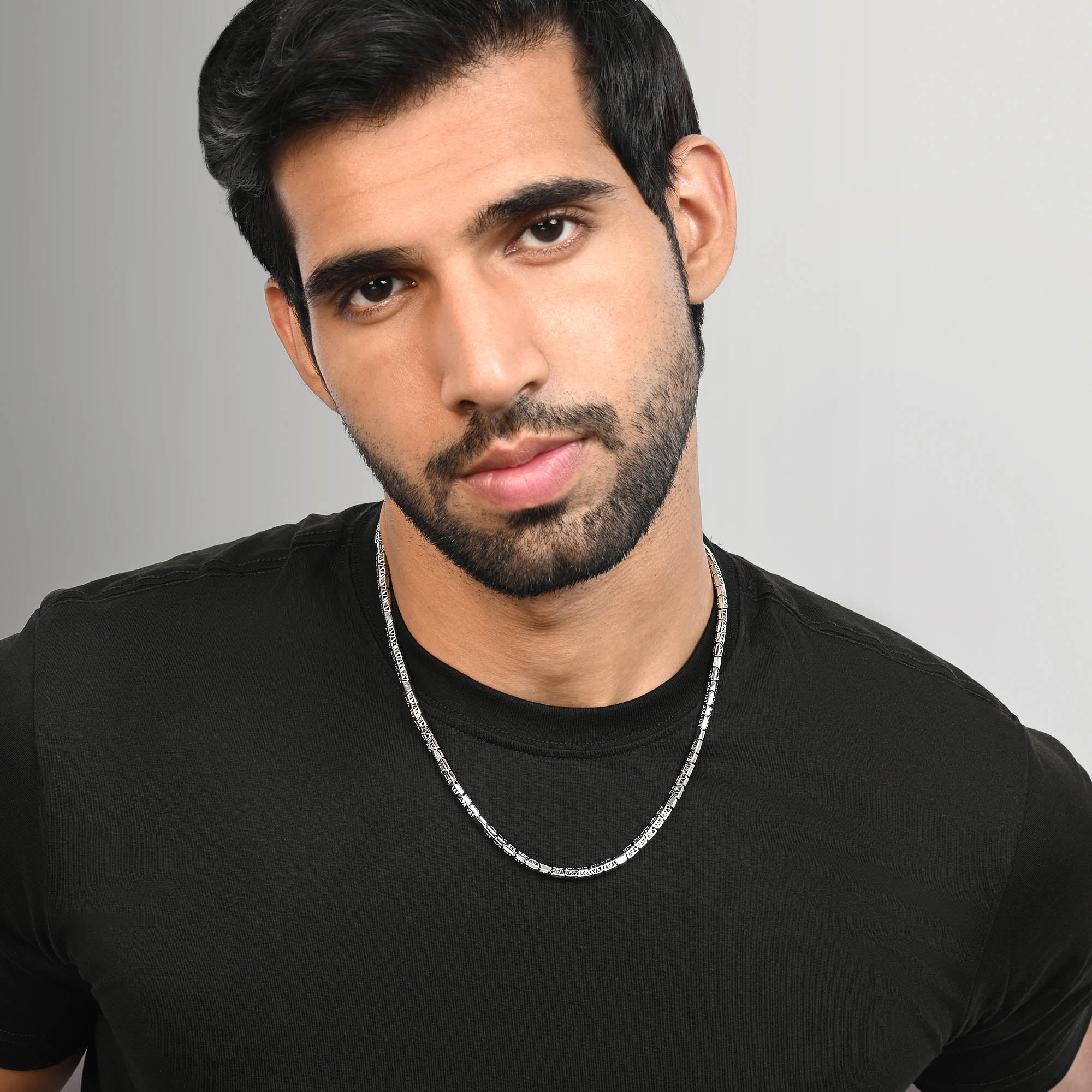 GeoGrid Silver Chain