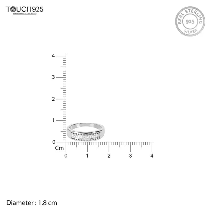 Linear Brilliance Ring - Touch925