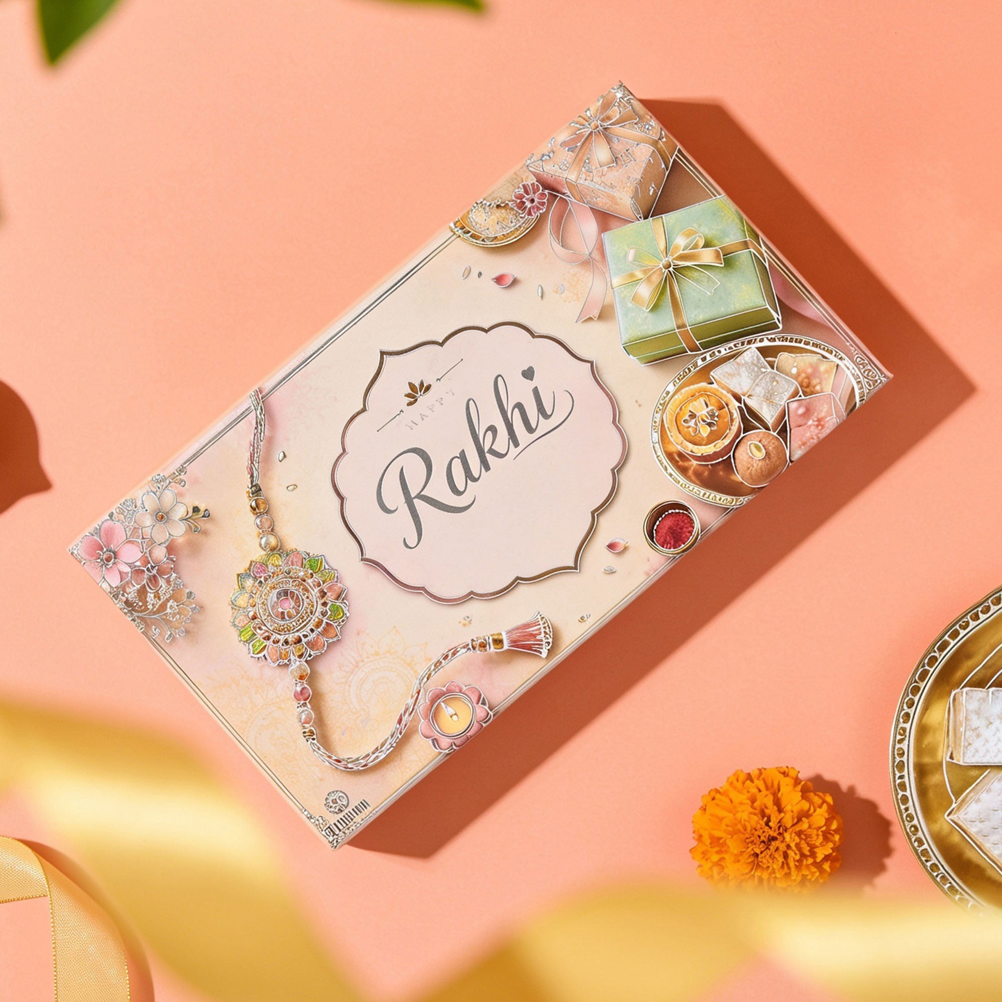 Silver Rakhi Ritual Gift Pack