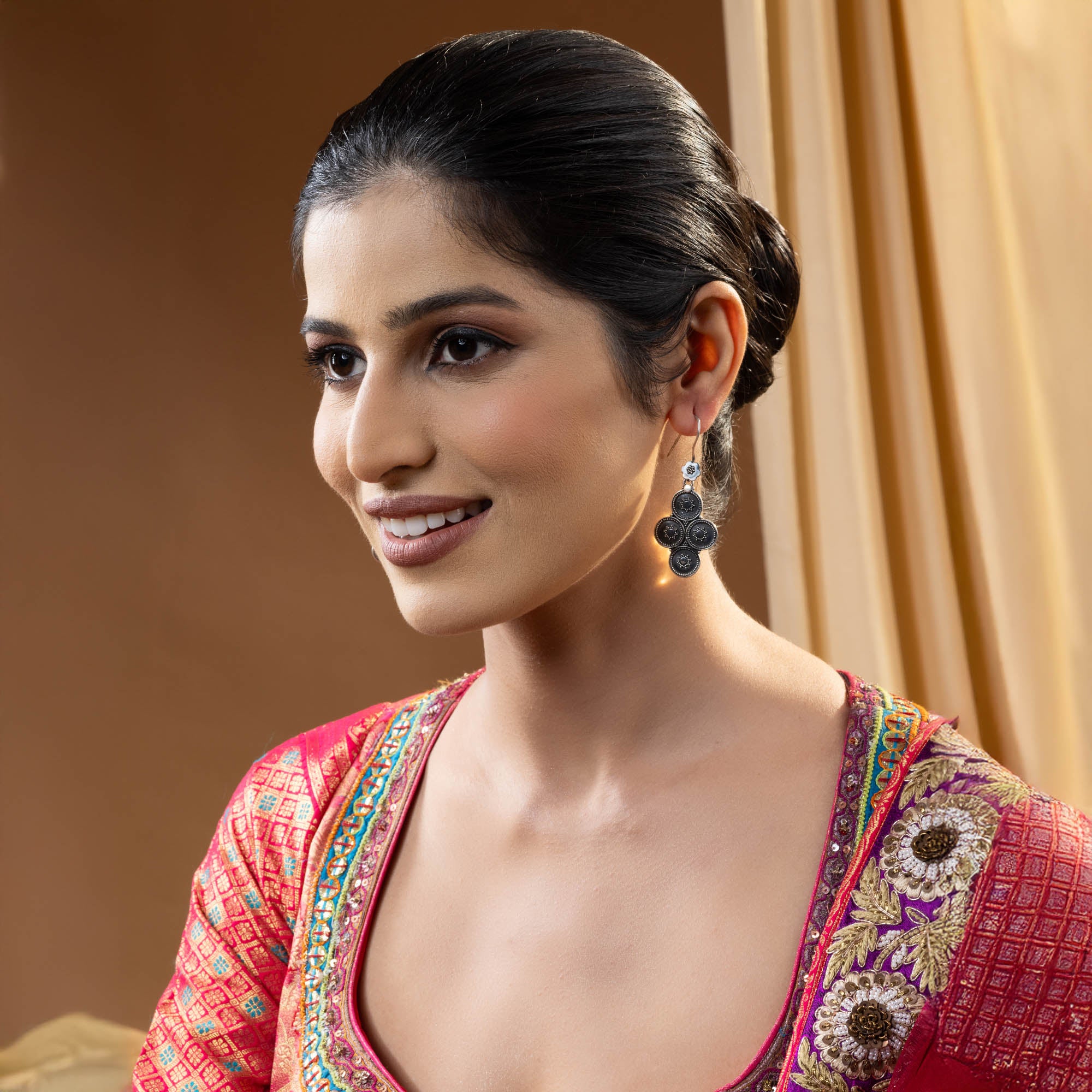 Circular Motif  Earrings