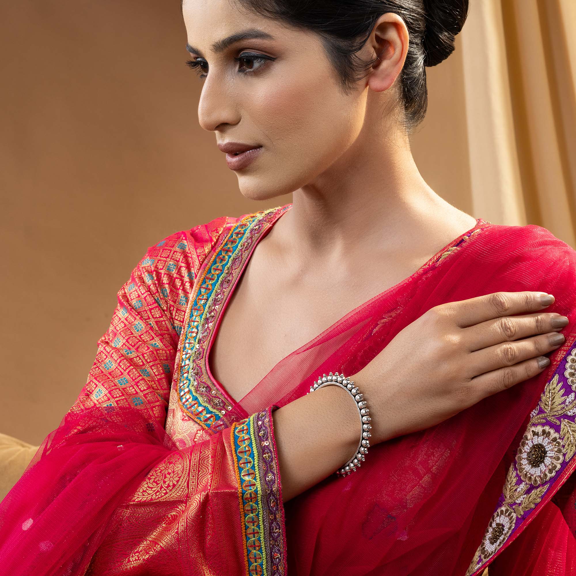 Traditional Beaded Kada