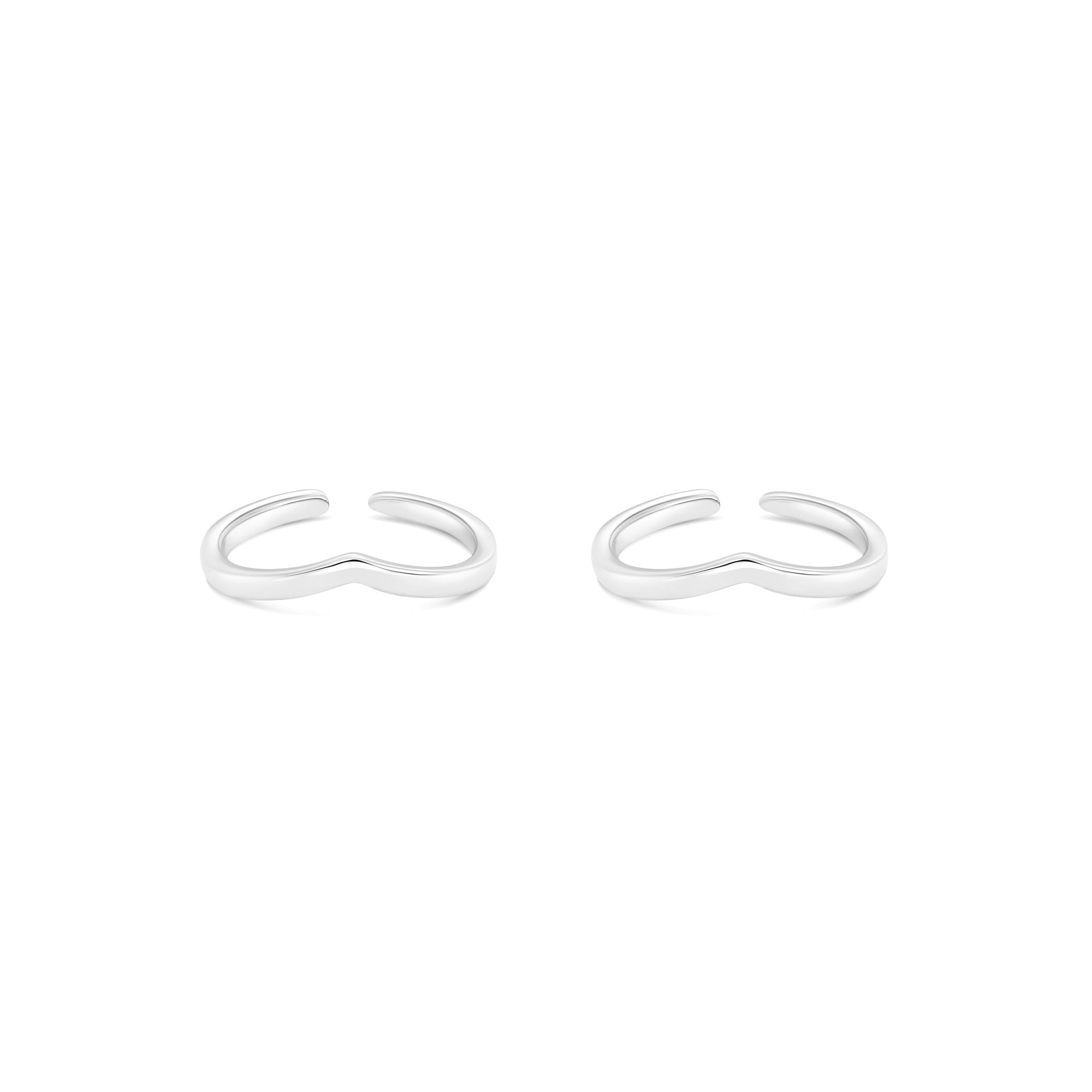 Diadem Silver Toe Ring