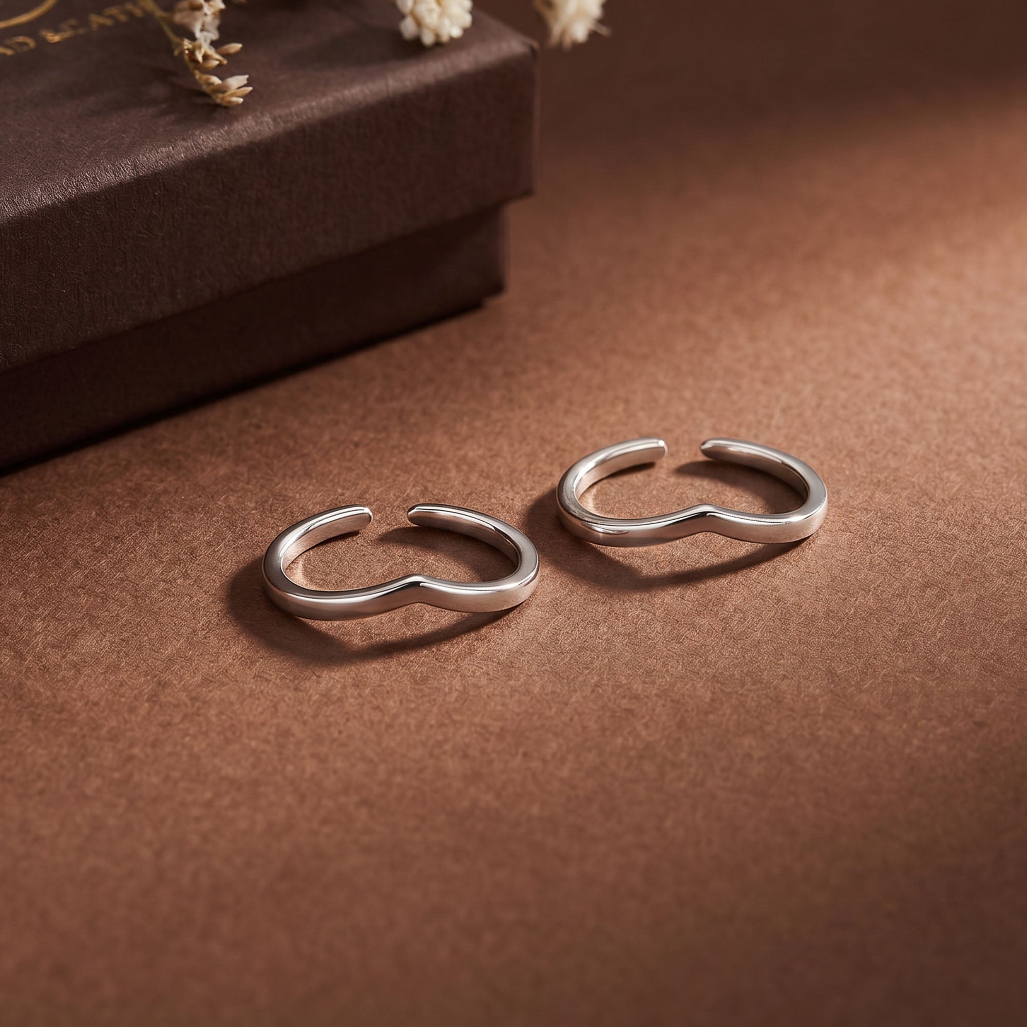 Diadem Silver Toe Ring