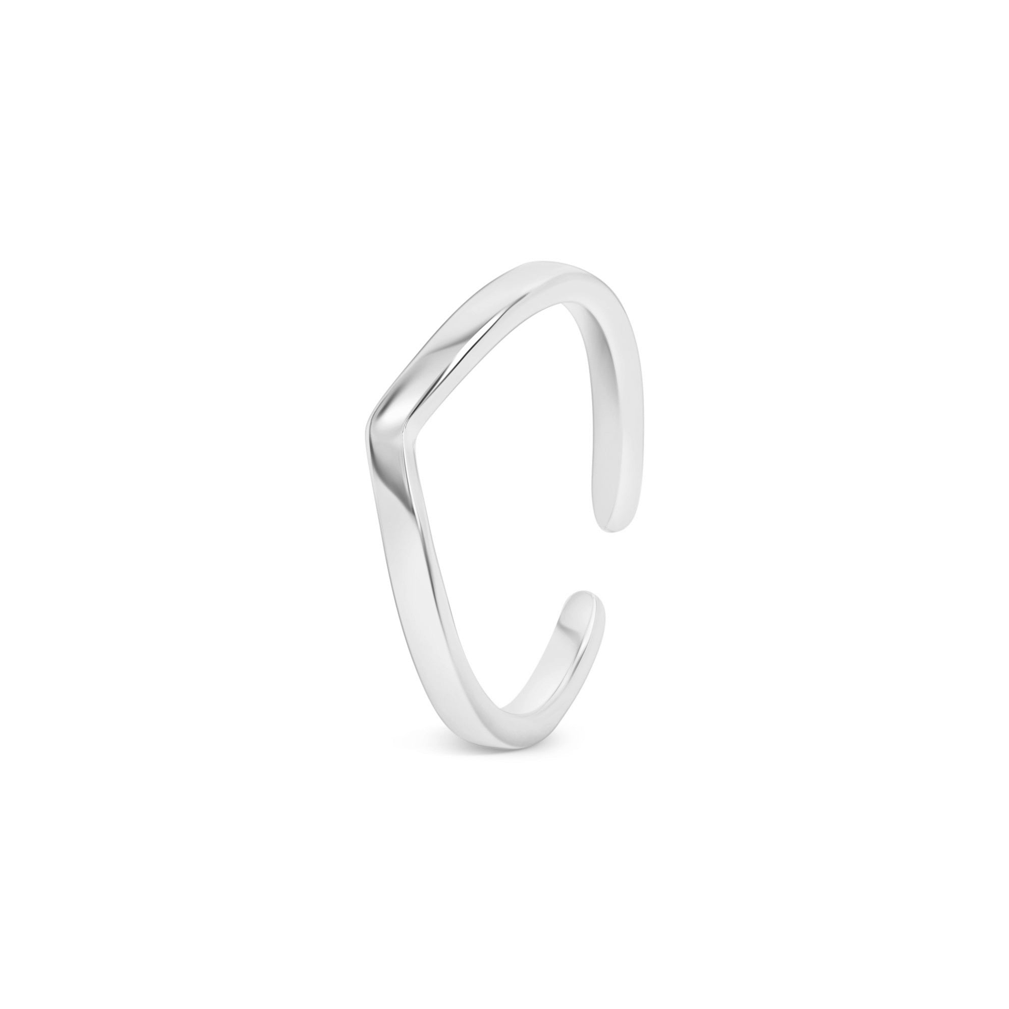 Diadem Silver Toe Ring