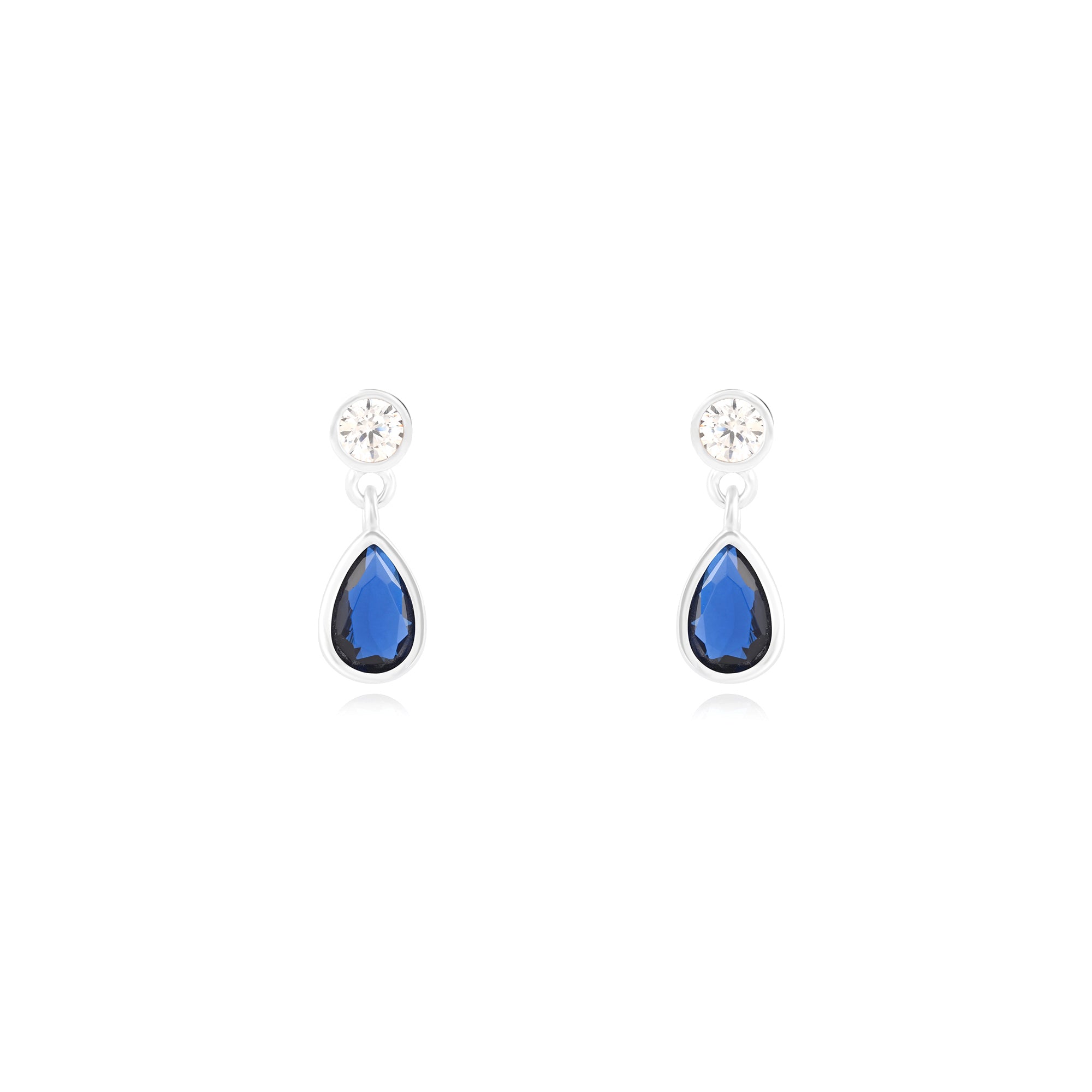 Blue Stone Necklace Set