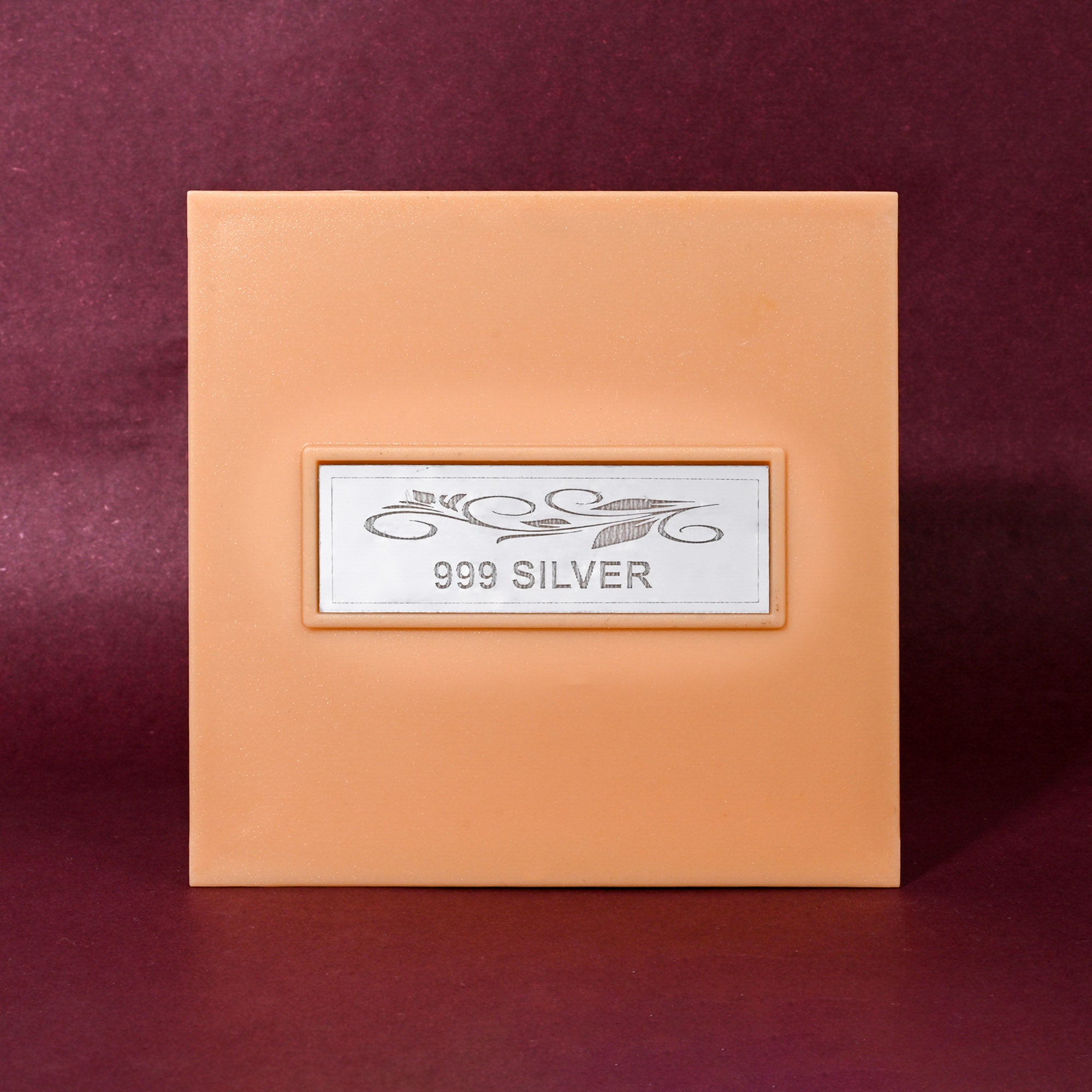 999 Silver Laxmi Ganesh Saraswati Idol Gift Box