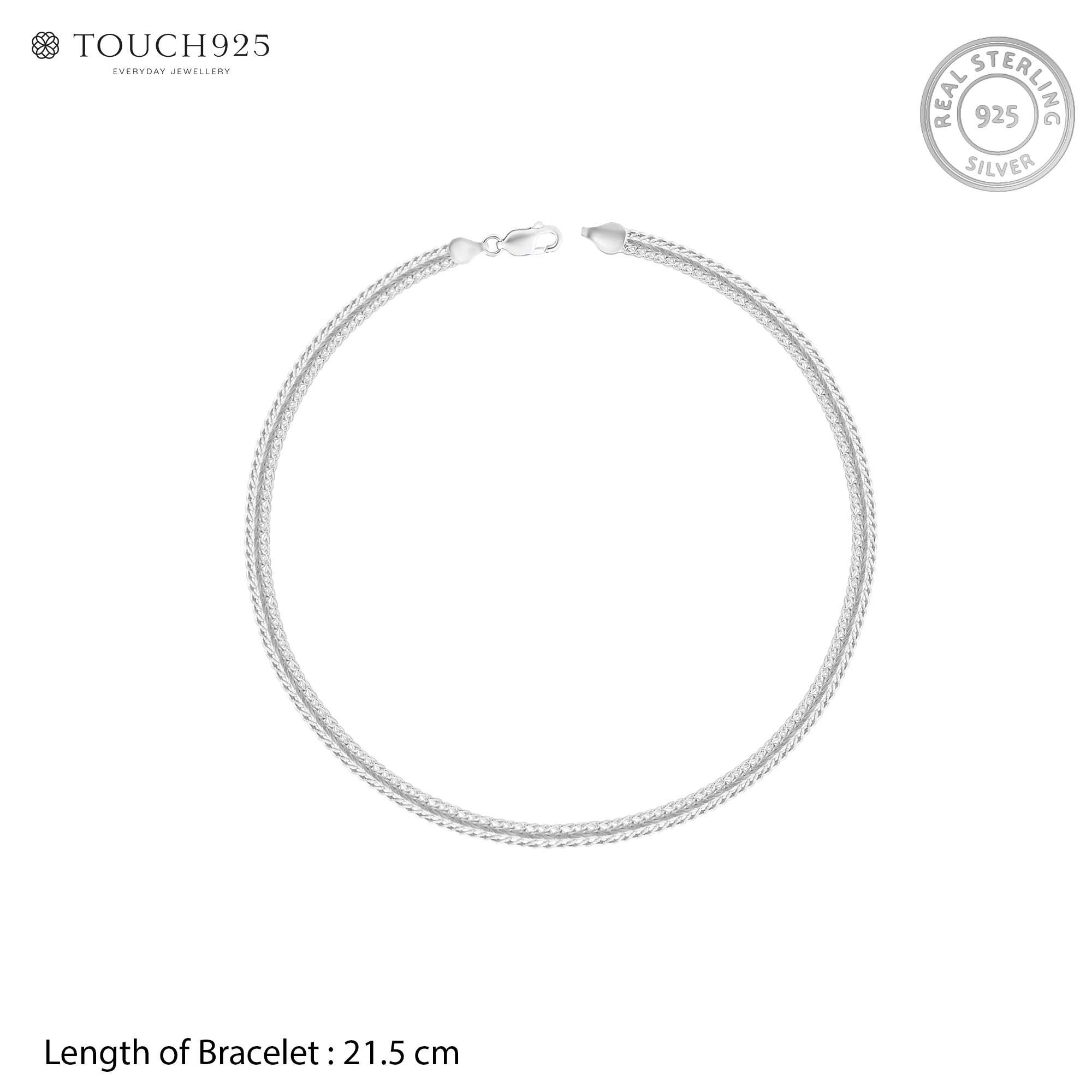 CoreLink Silver Chain Bracelet