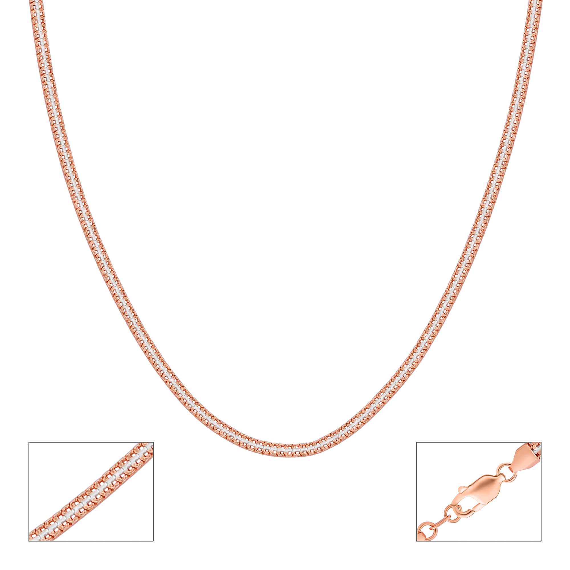 Champagne Silver Chain
