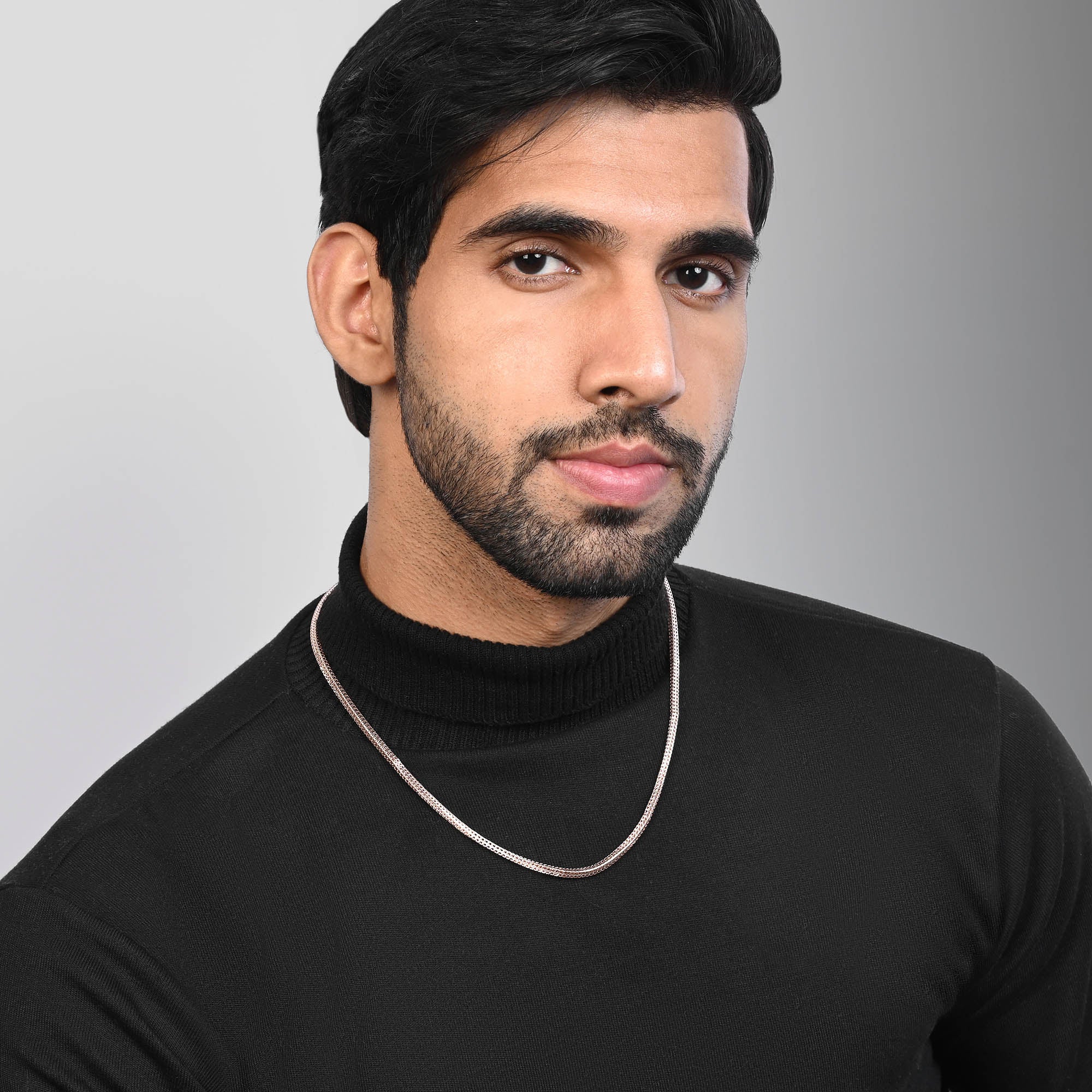 Champagne Silver Chain