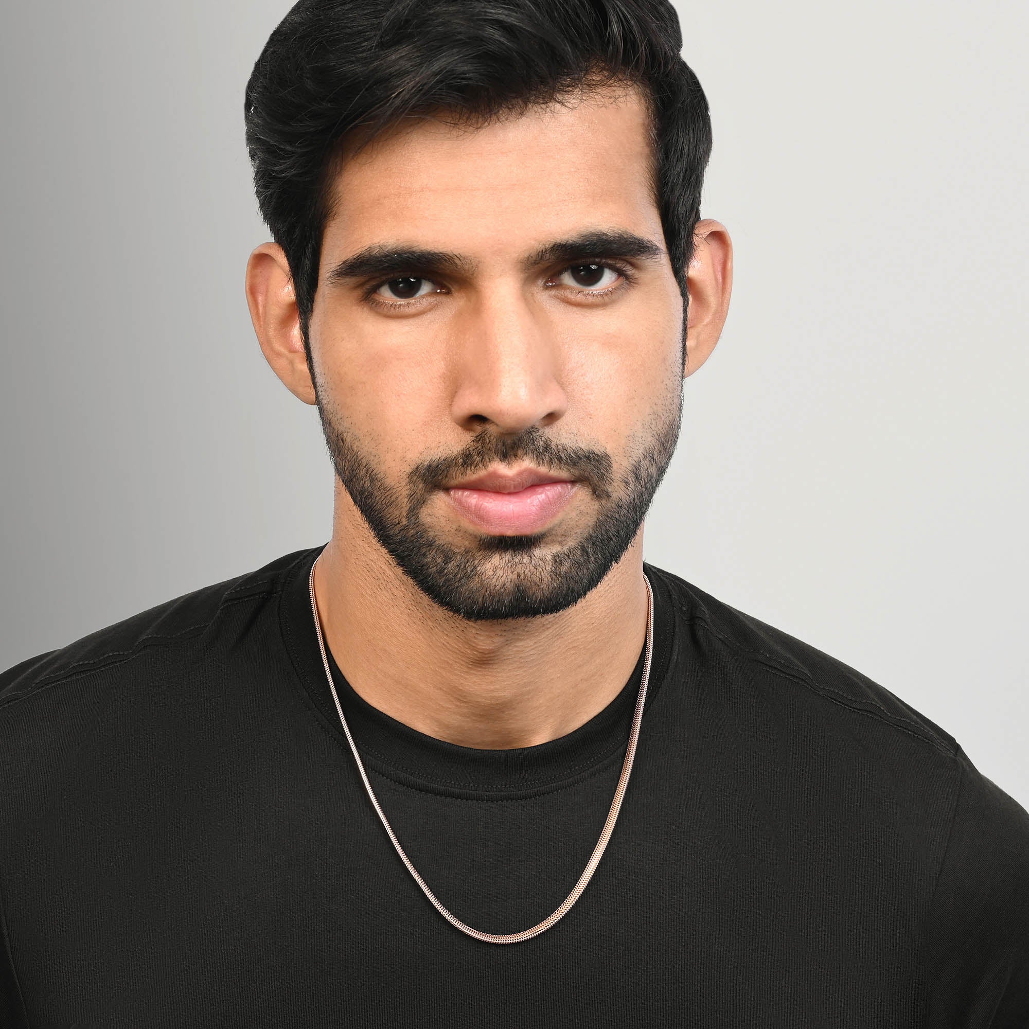 Ember Mesh Silver Chain