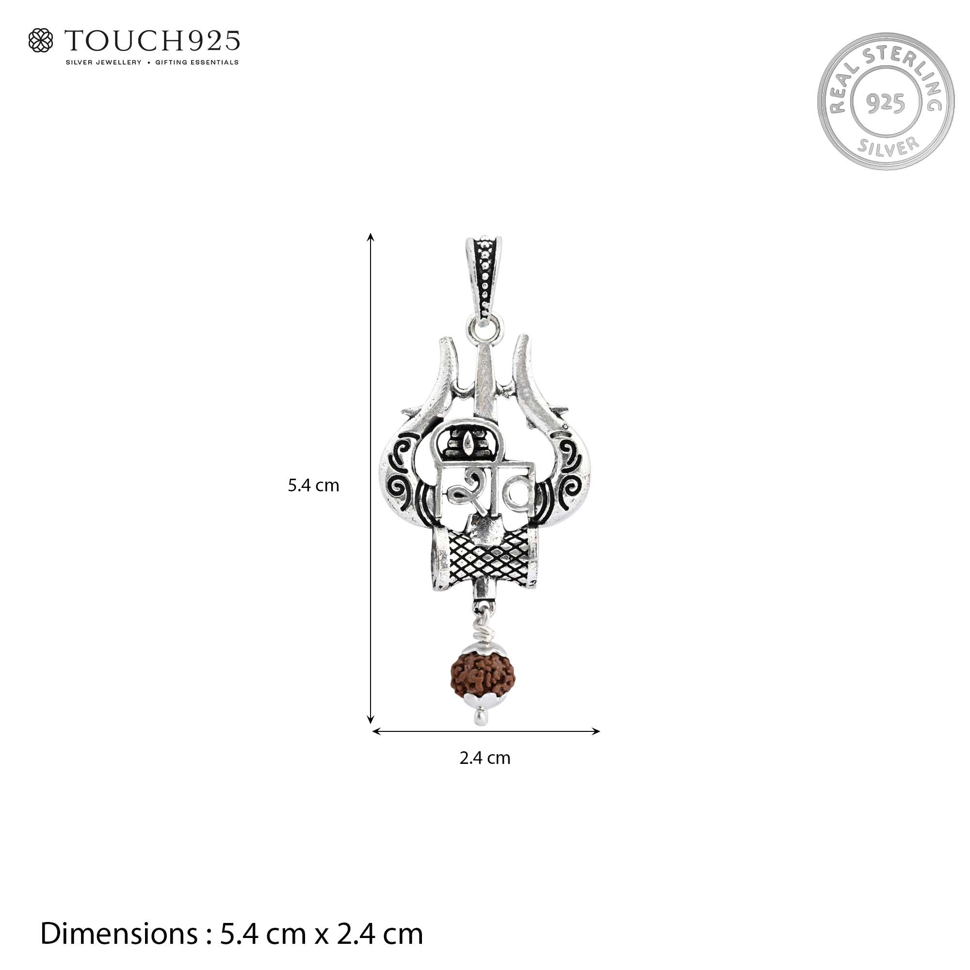 Shiv Trishul Mahadev Pendant