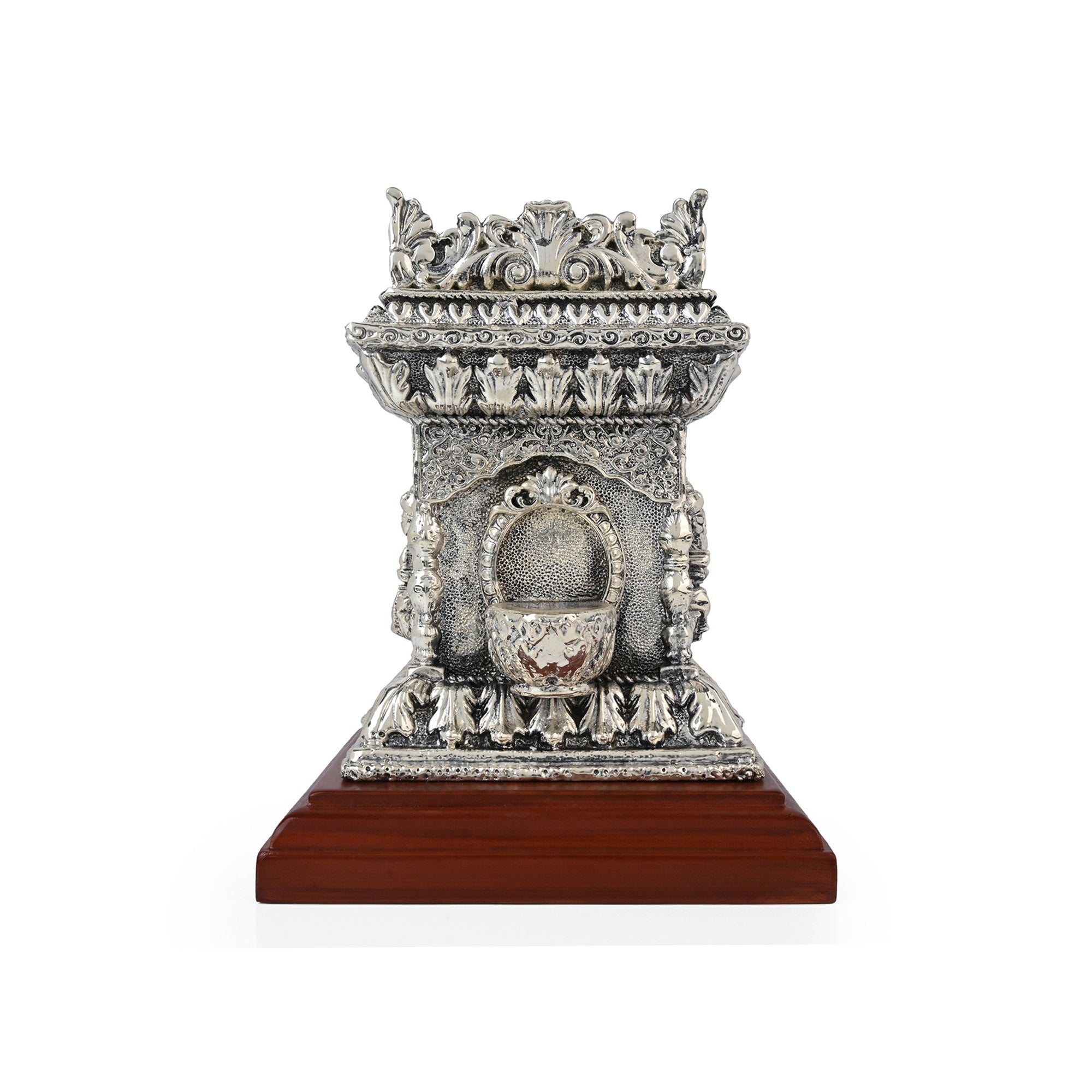 999 Silver Plated Tulsi Pot