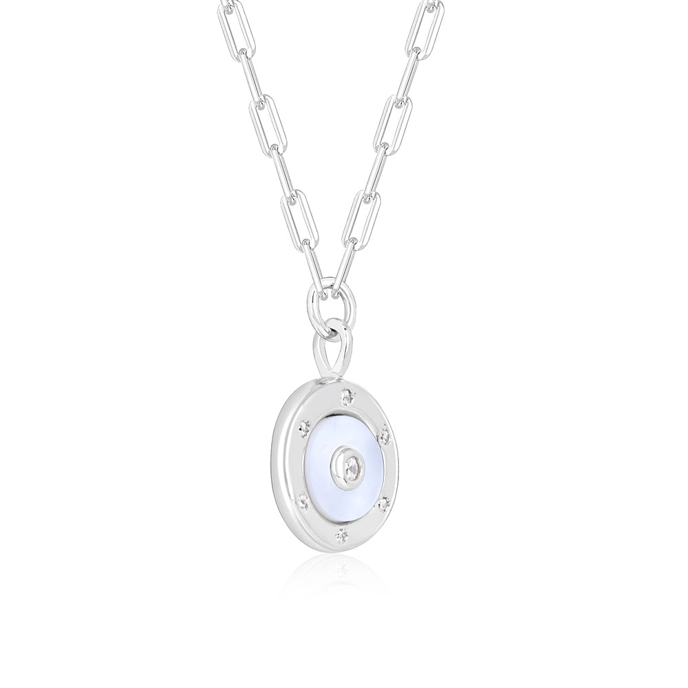 Circular Stone Necklace