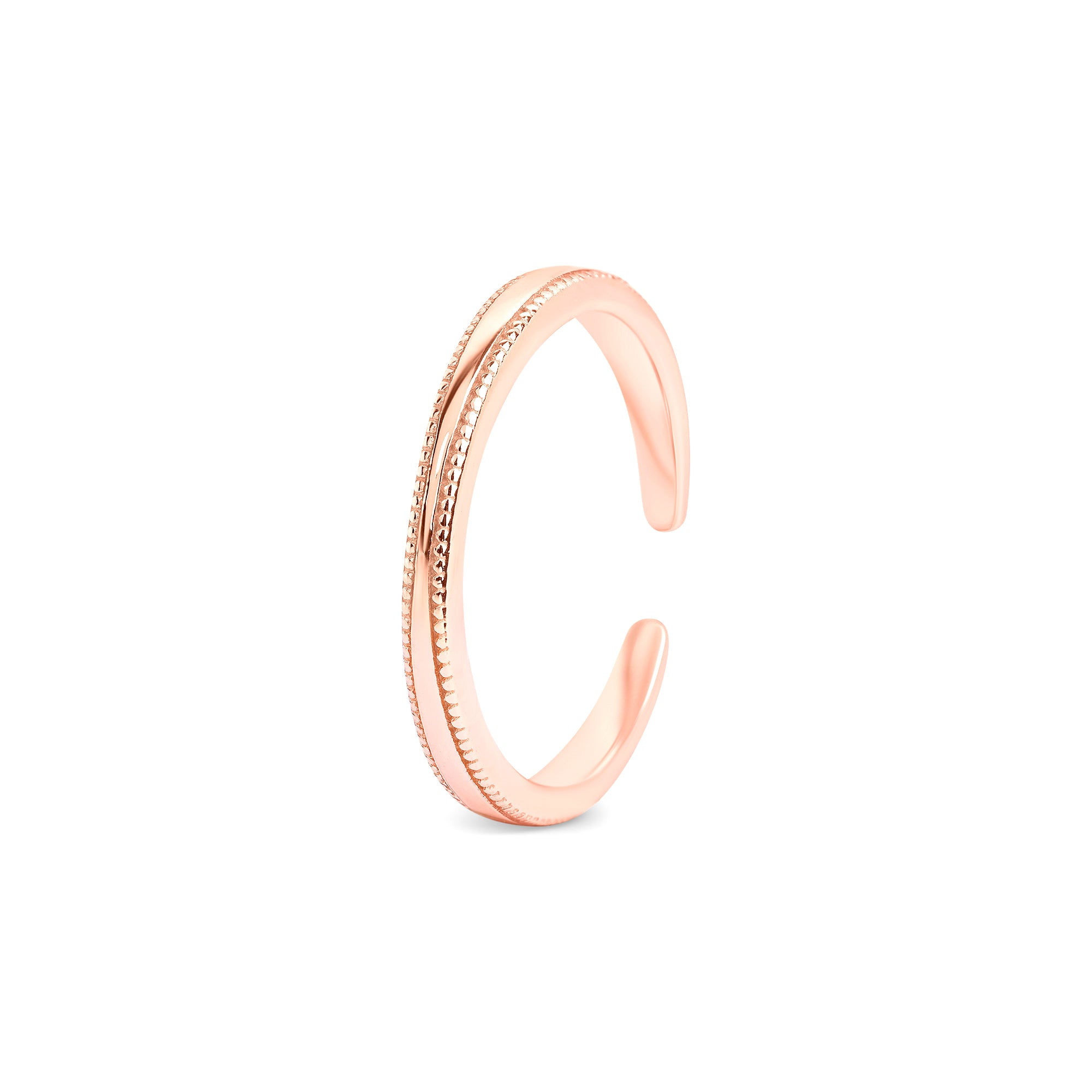 Serene Silver Toe Ring