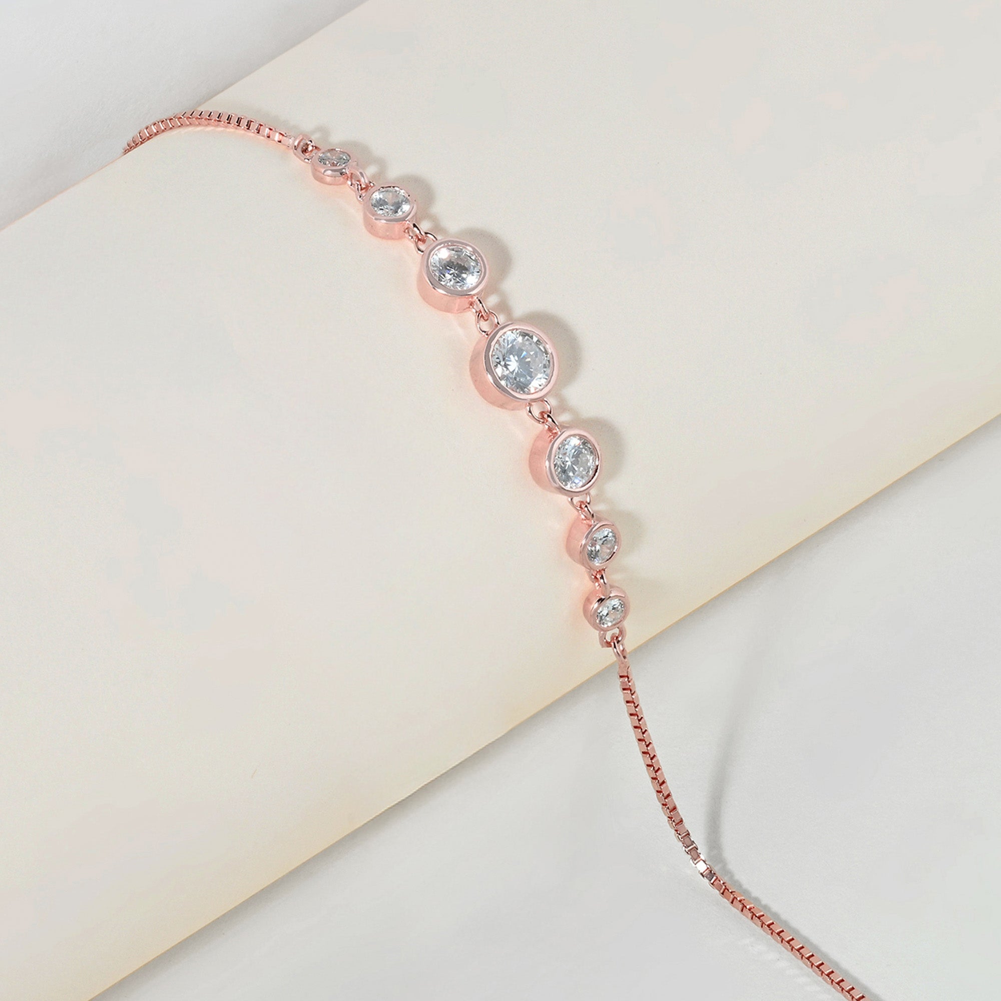 Crimson Silver Anklet