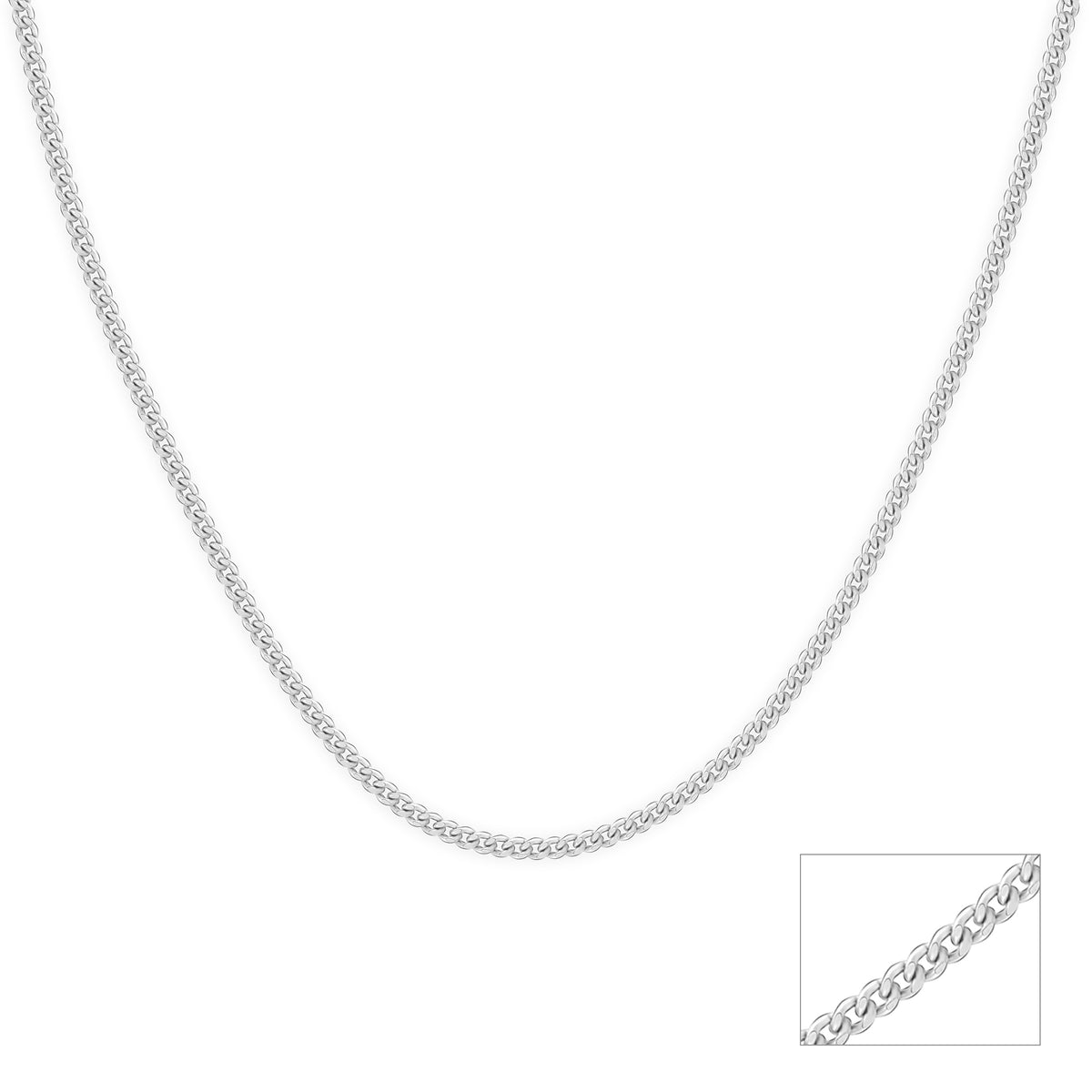 Classic Linear Silver Chain - Touch925 Silver Jewellery