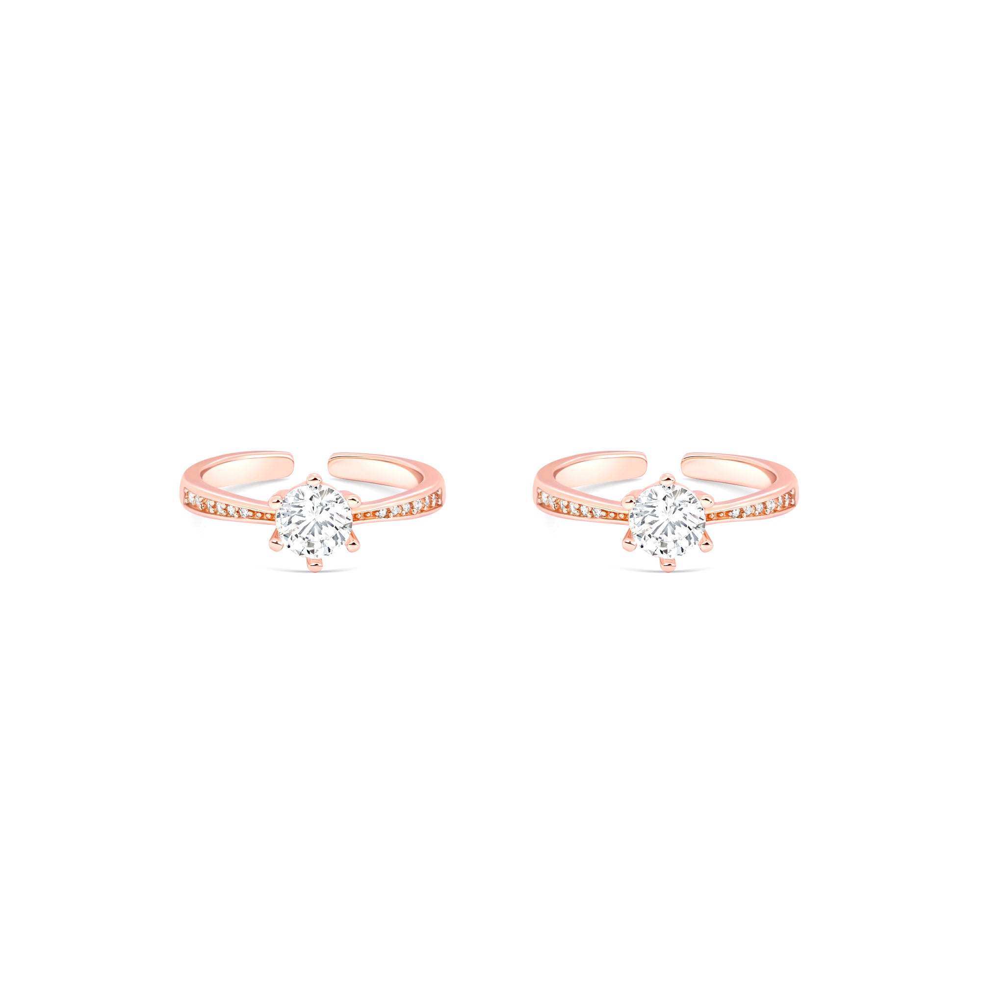 Solaira Silver Toe Ring