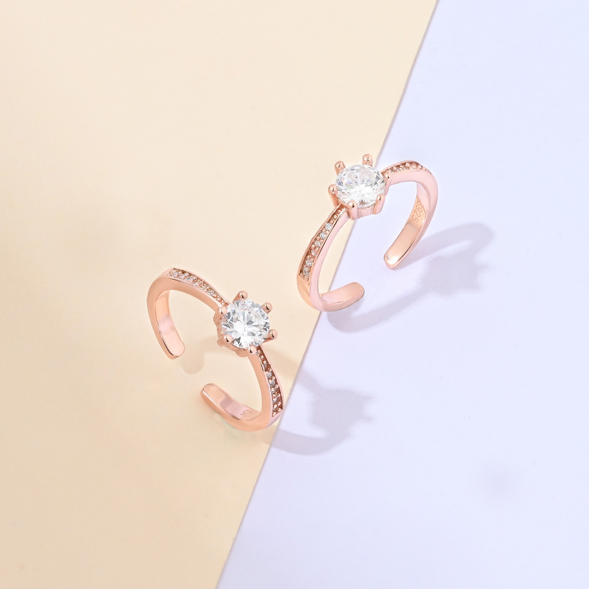 Solaira Silver Toe Ring