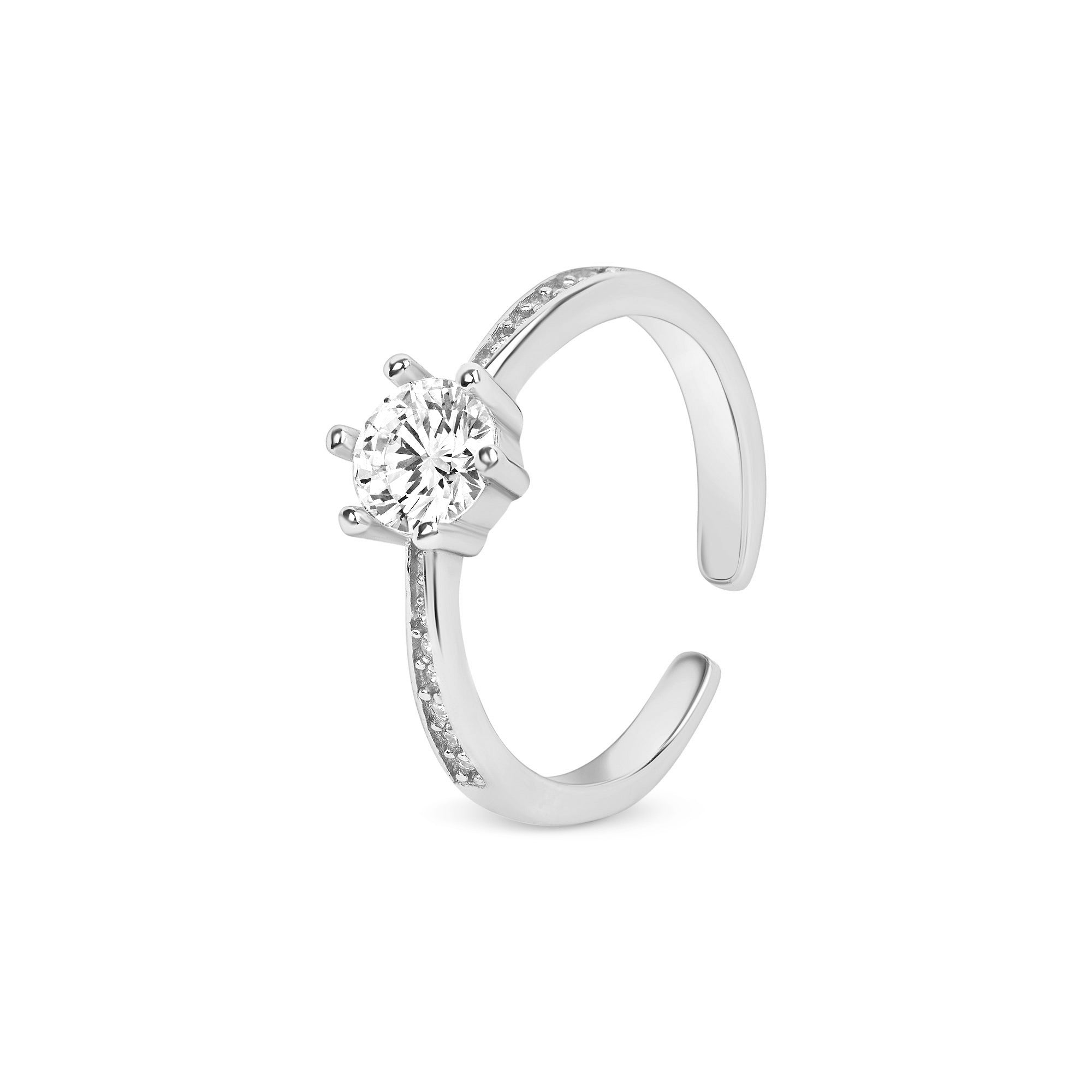 Solaira Silver Toe Ring