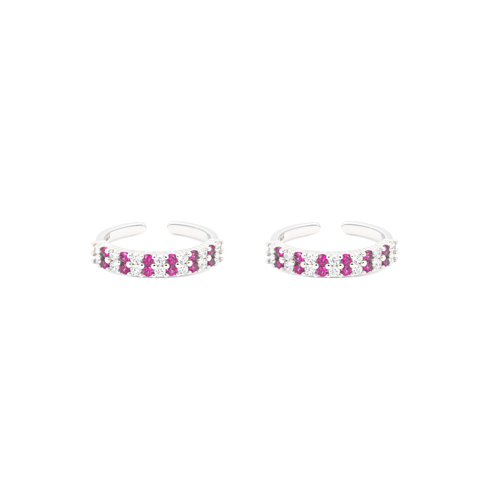 Rosé Luxe Silver Toe Ring